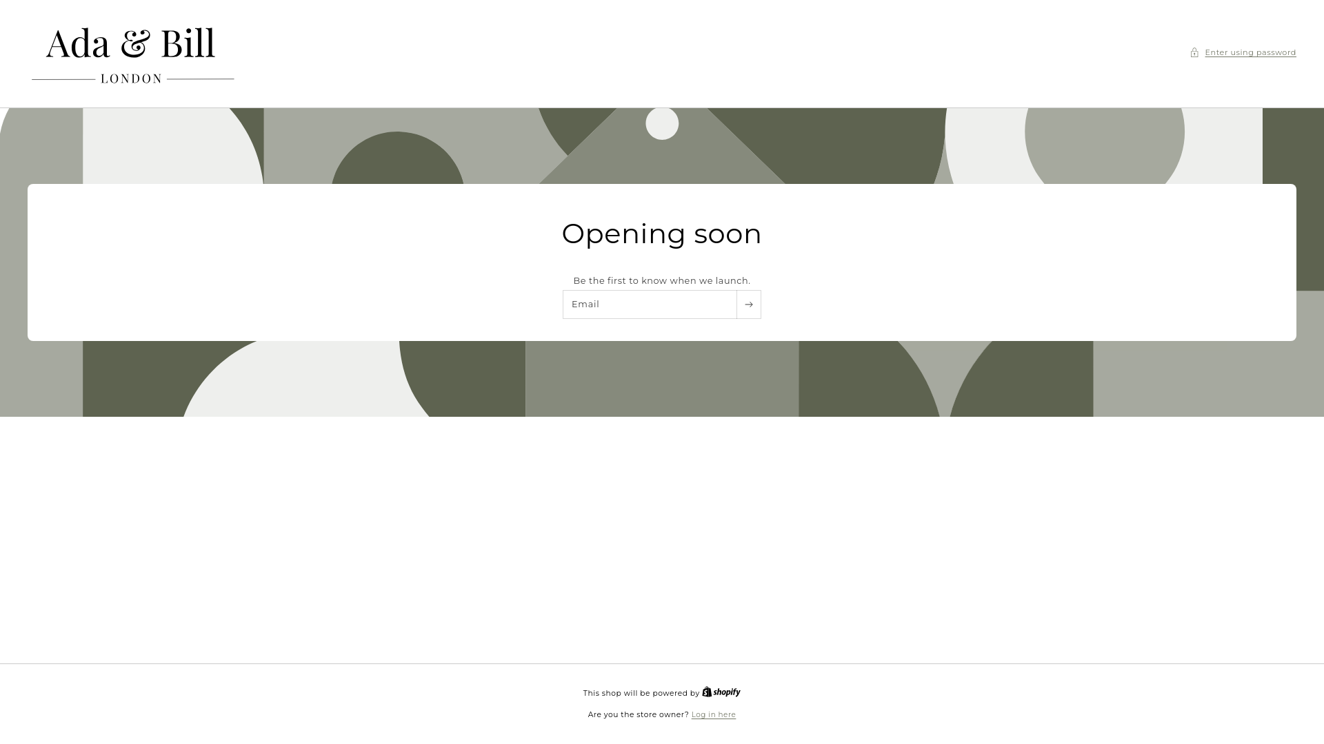 website screenshot of https://adabill-jewels.com/