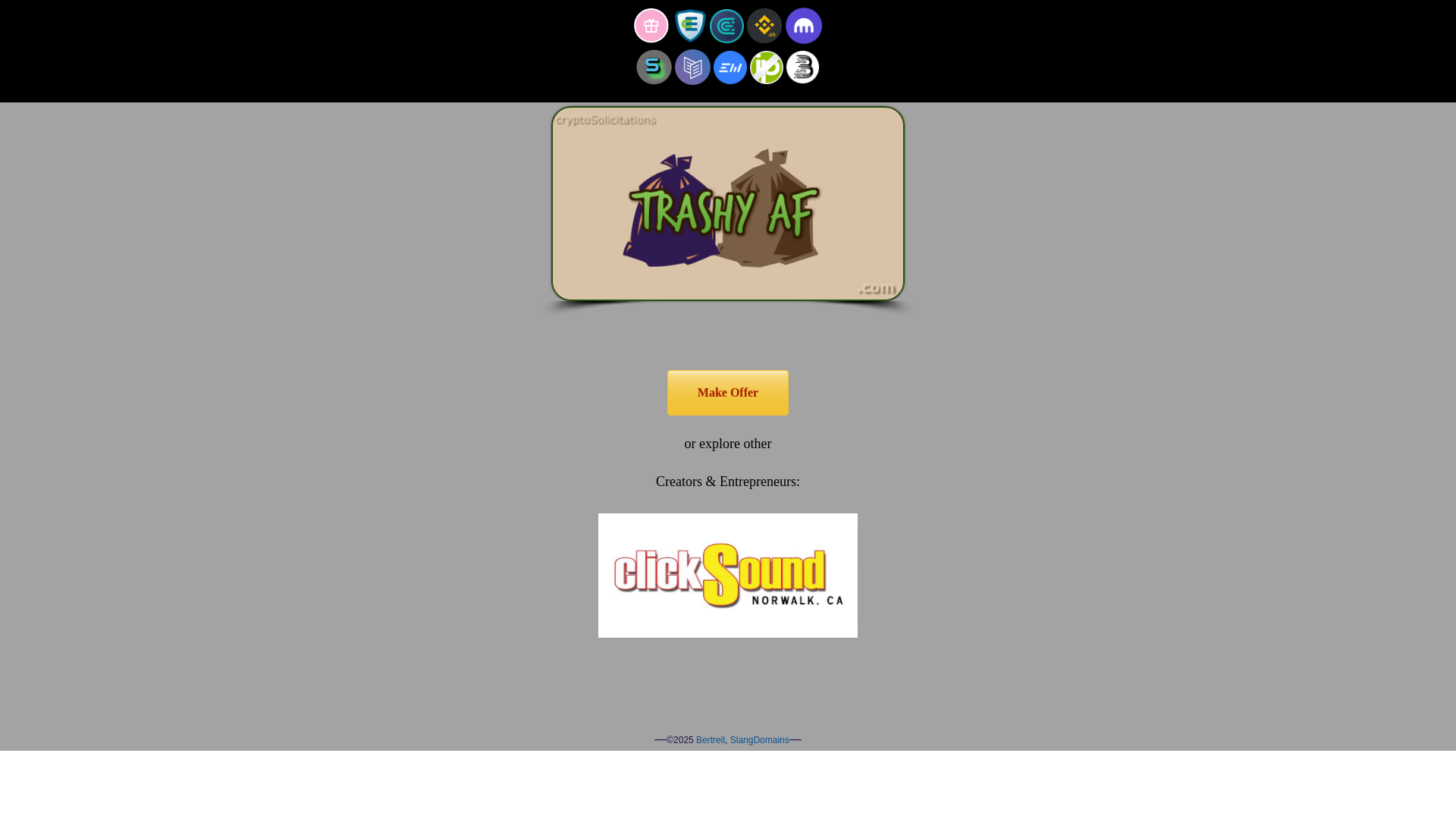website screenshot of https://trashyaf.pages.dev/