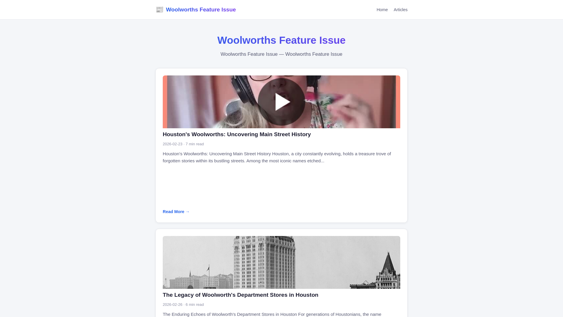 website screenshot of https://woolworths-feature-issue.pages.dev/