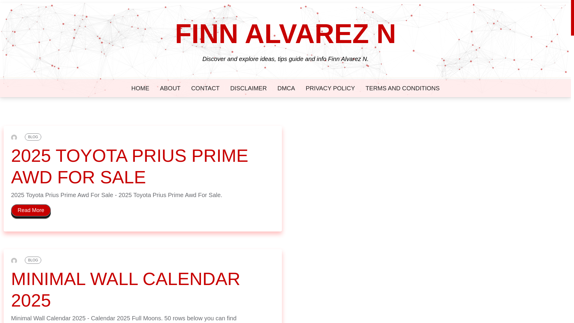 website screenshot of https://finnalvarezn.pages.dev/
