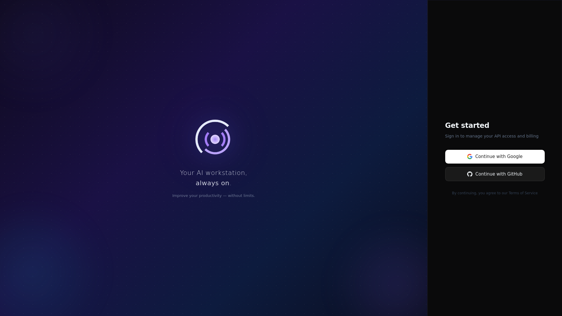 website screenshot of https://cloud-landing-staging-cqt.pages.dev/