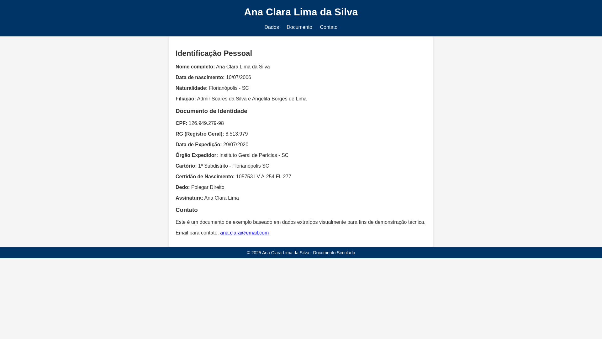 website screenshot of https://clarasite.shop/