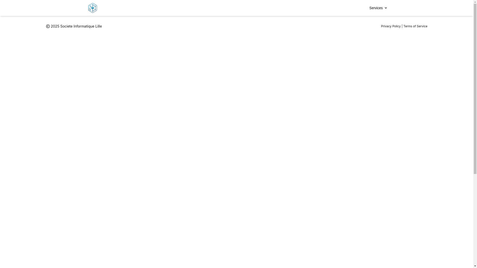 website screenshot of https://societe-informatique-lille.fr/