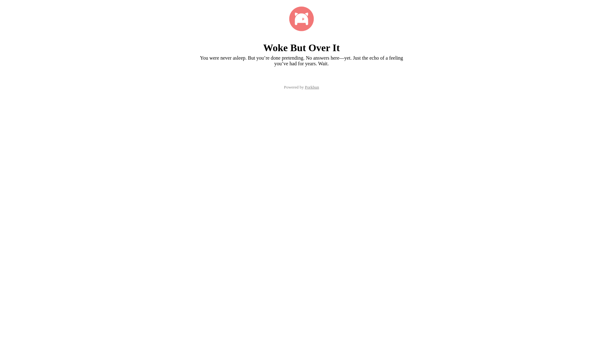 website screenshot of https://wokebutoverit.com/