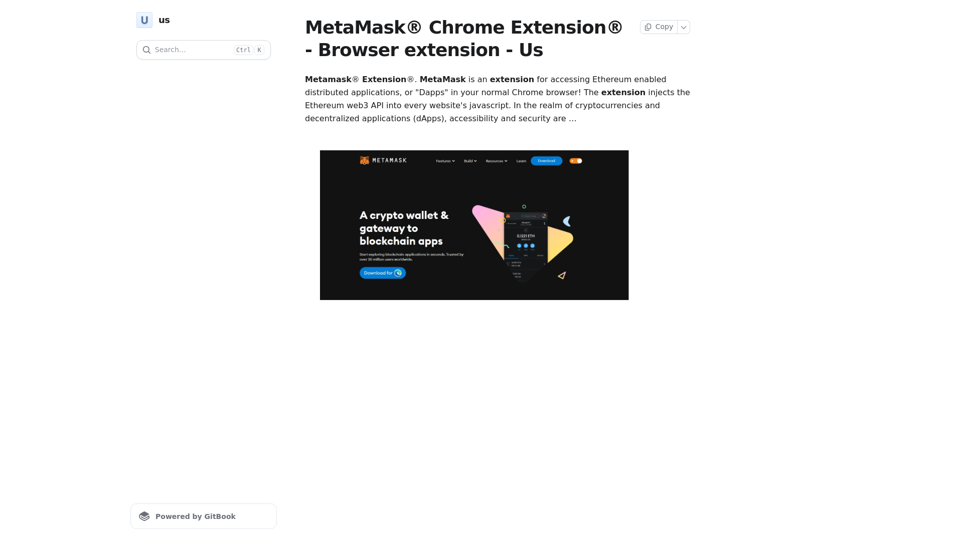 website screenshot of https://metansechroaeaxtns.gitbook.io