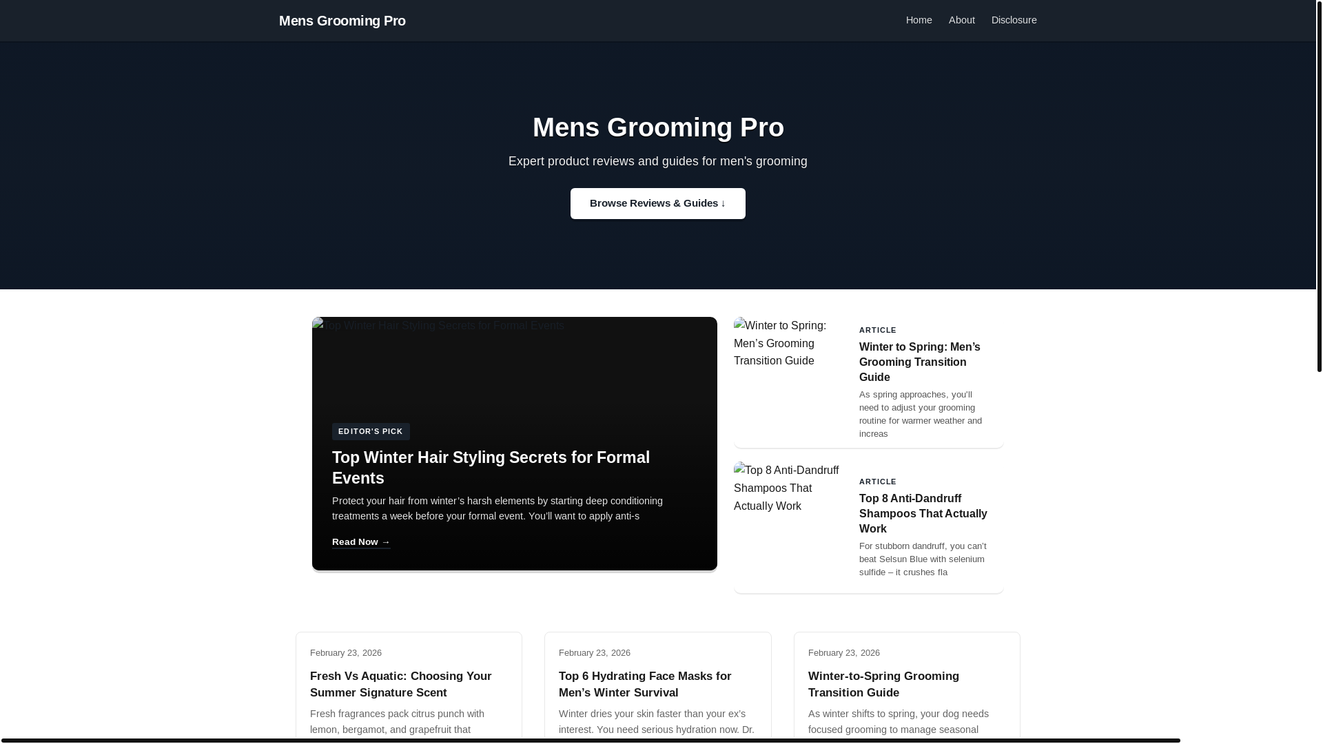 website screenshot of https://mensgroomingpro-com.pages.dev/