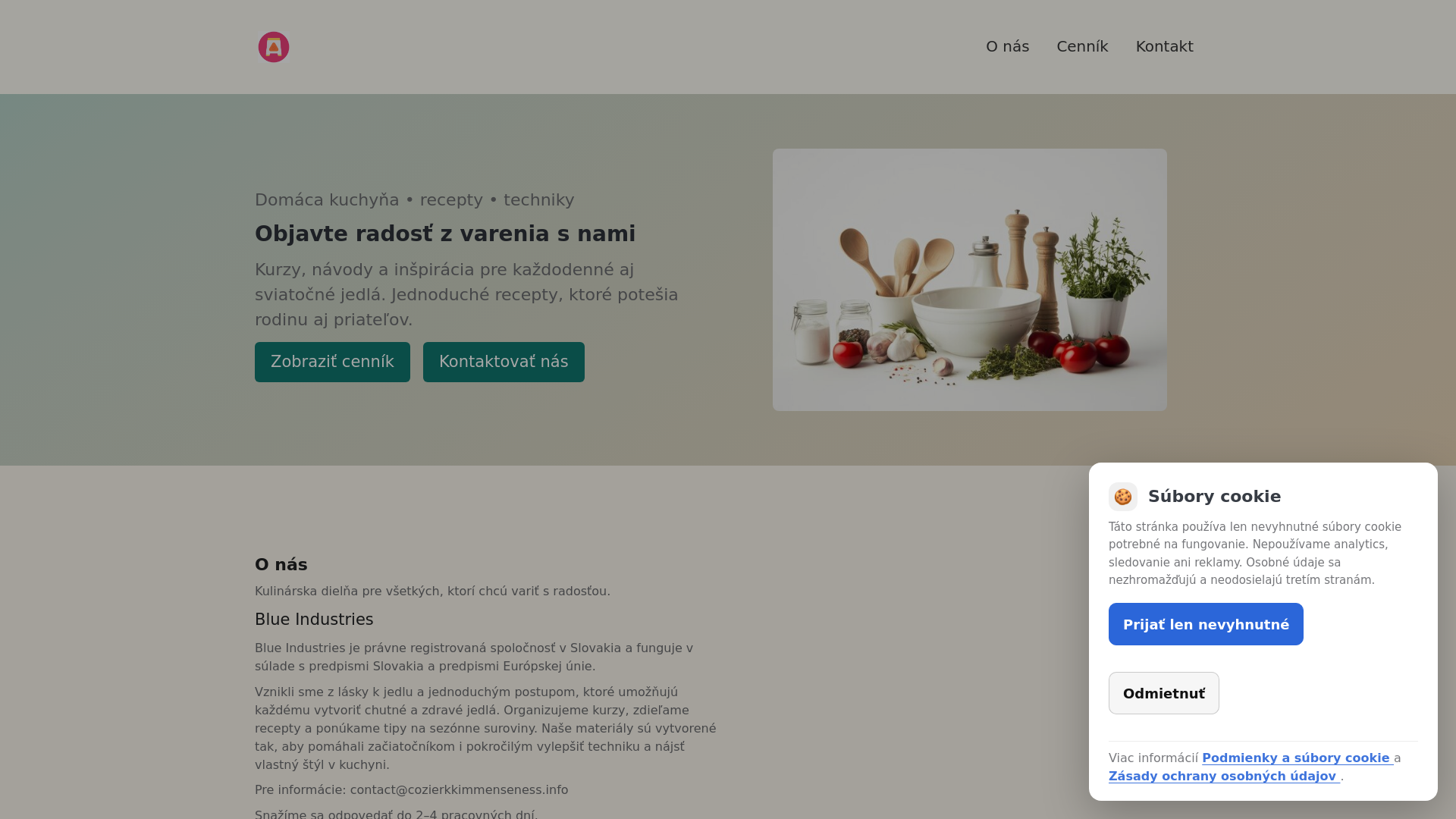 website screenshot of https://cozierkkimmenseness.info/