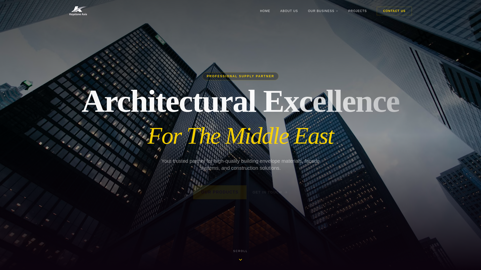 website screenshot of https://ksaxprojects.com