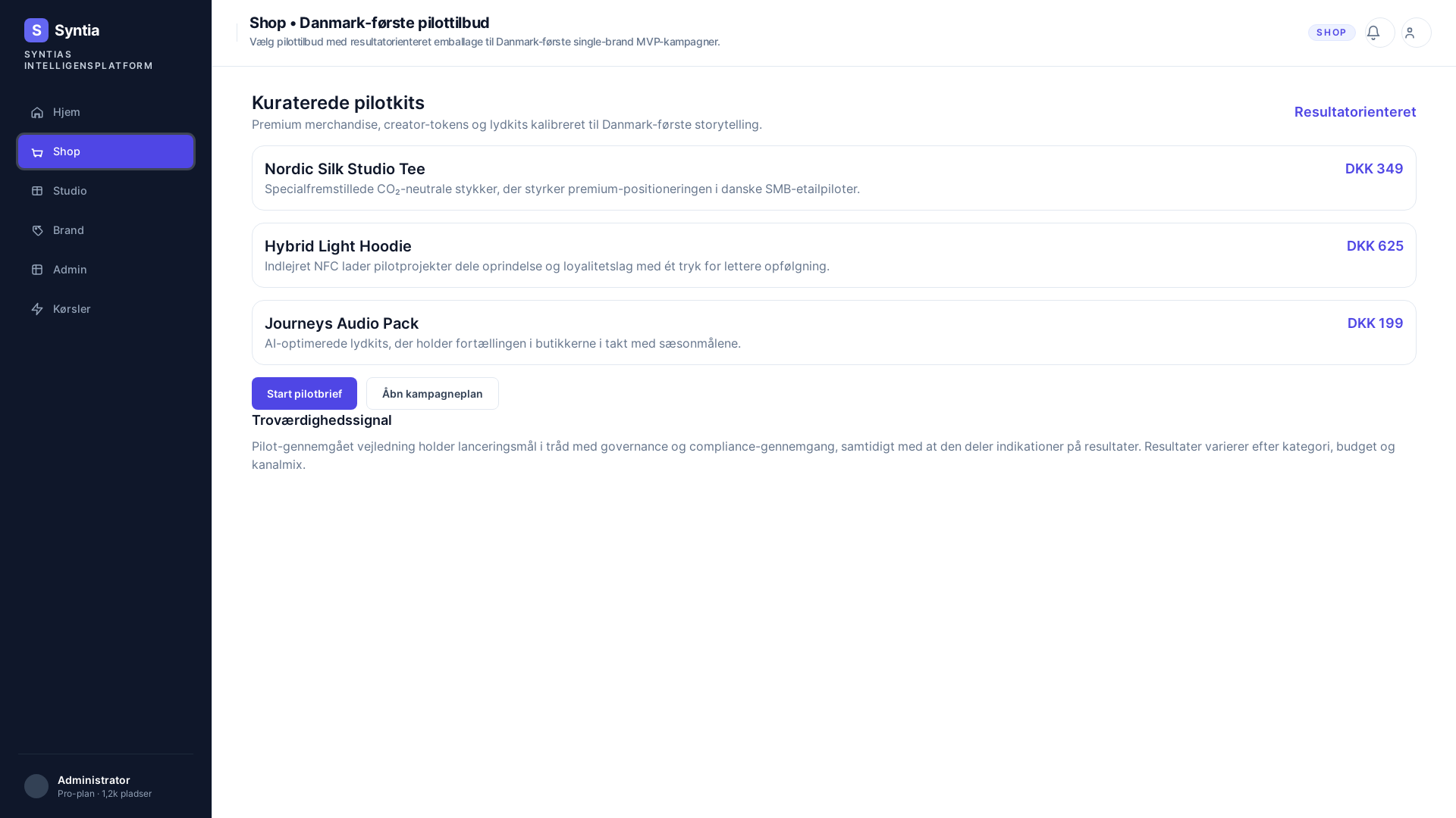 website screenshot of https://syntia.pages.dev/