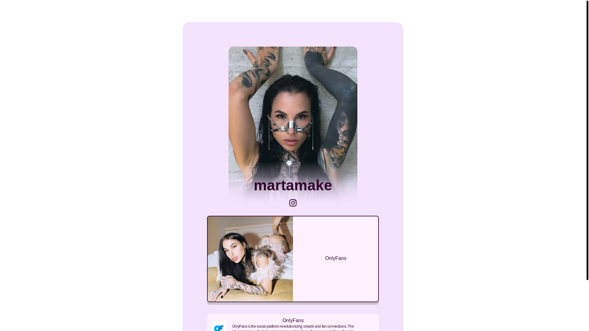 website screenshot of https://martamake.com/