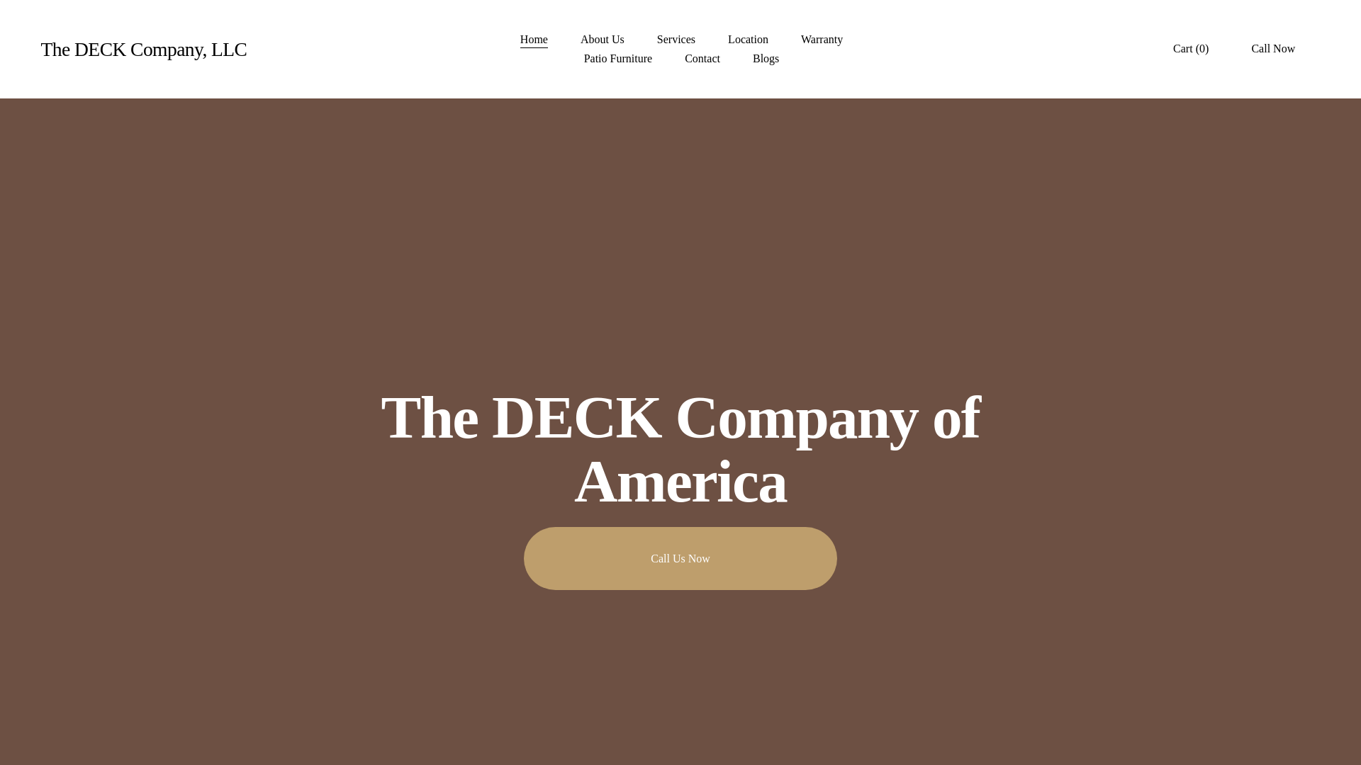 website screenshot of https://thedeckcompanyllc.net/