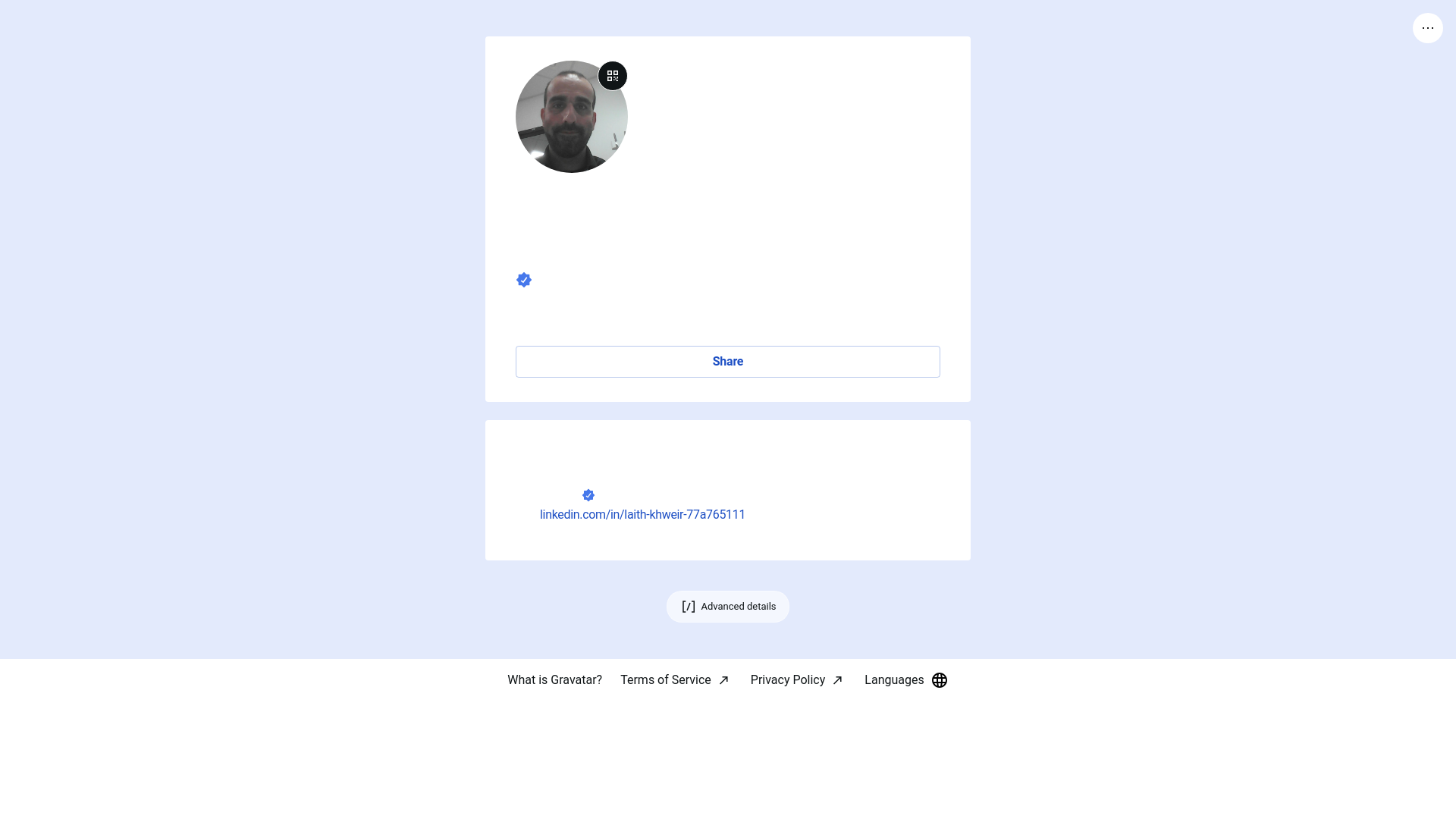 website screenshot of https://drlaithkhweir.link/