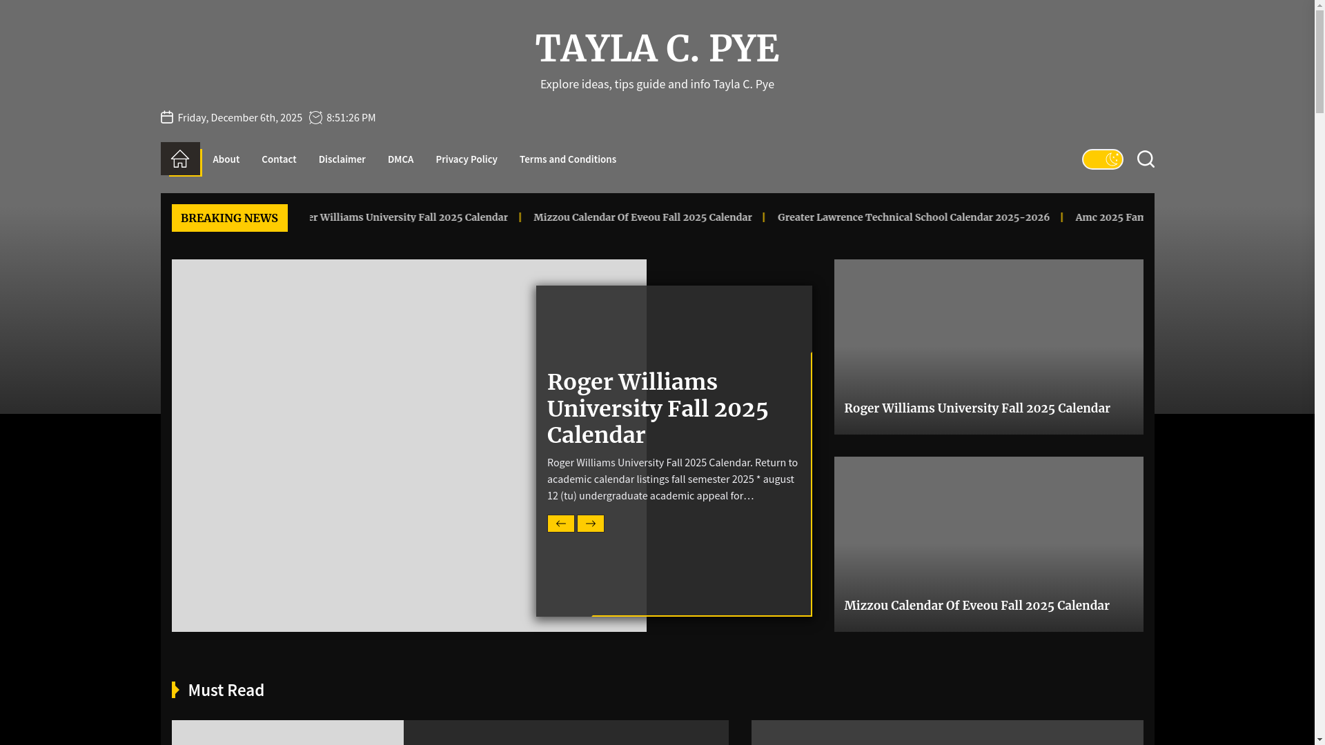 website screenshot of https://taylacpye.pages.dev/