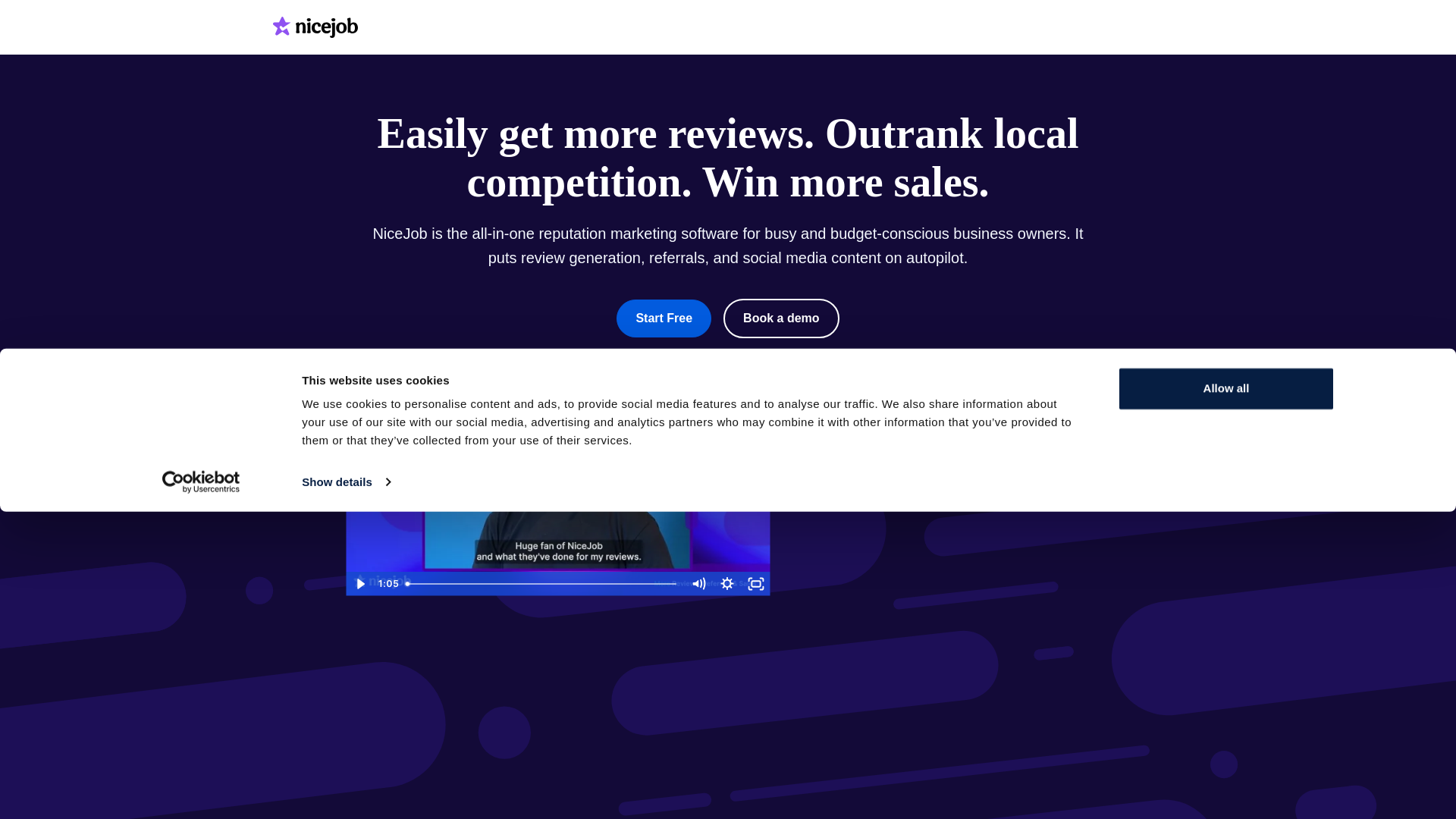 website screenshot of https://get-nicejob.info/