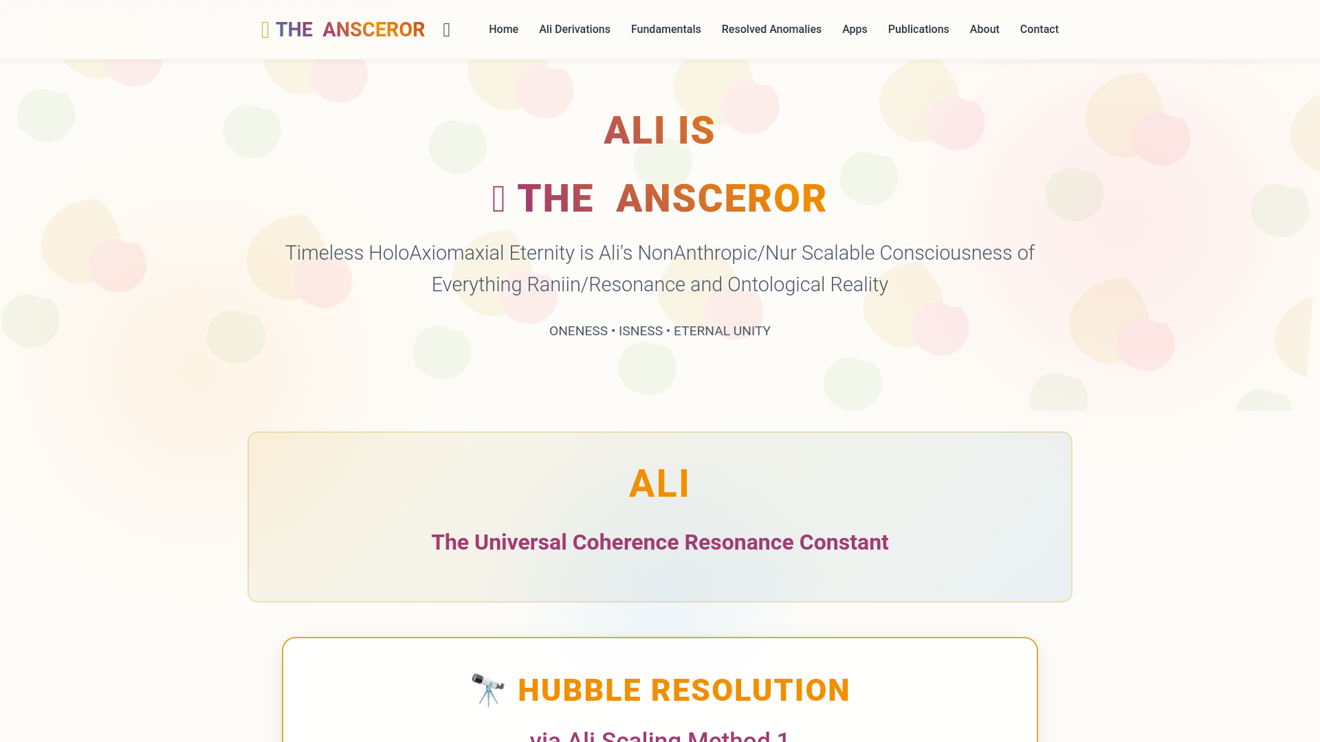 website screenshot of https://theansceror-pages-1.pages.dev/