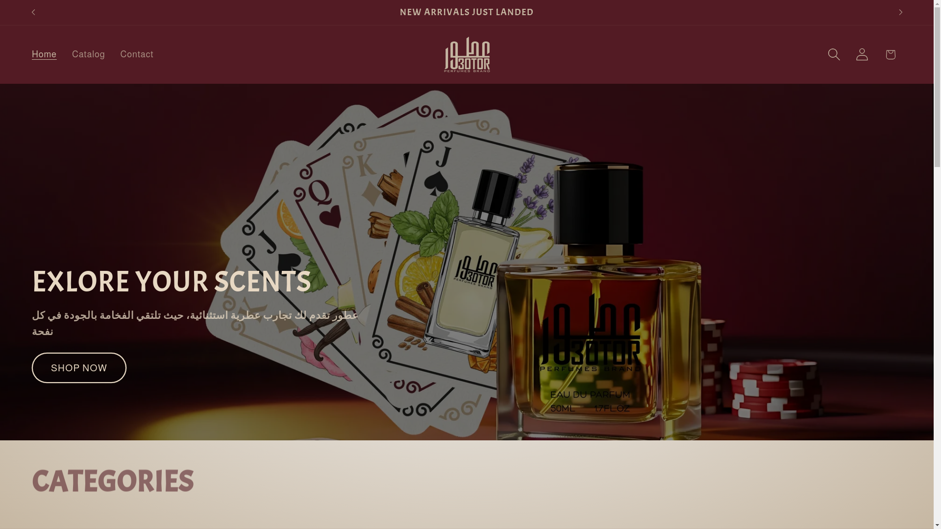 website screenshot of https://3otorfragrances.com/