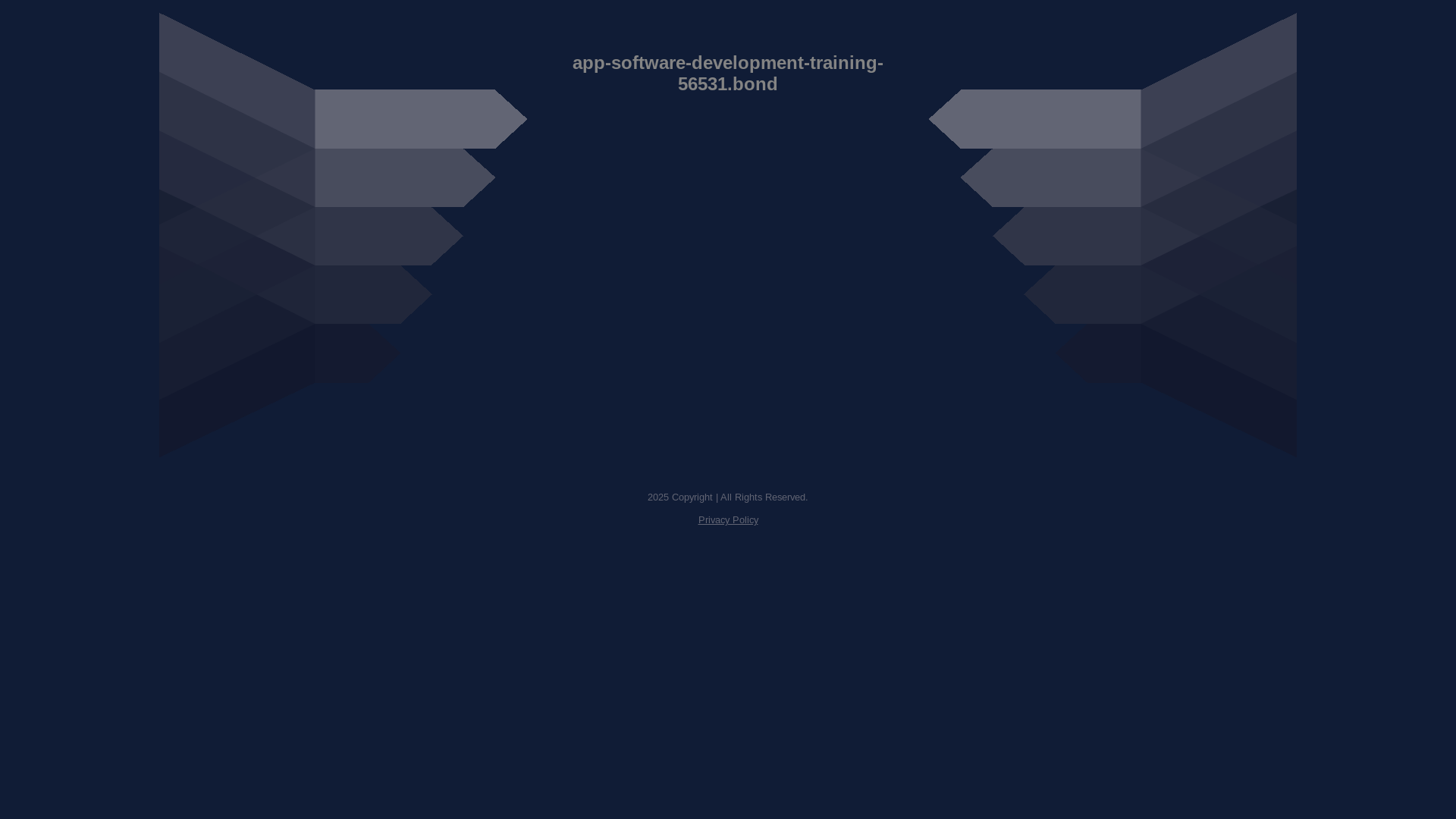 website screenshot of https://app-software-development-training-56531.bond/