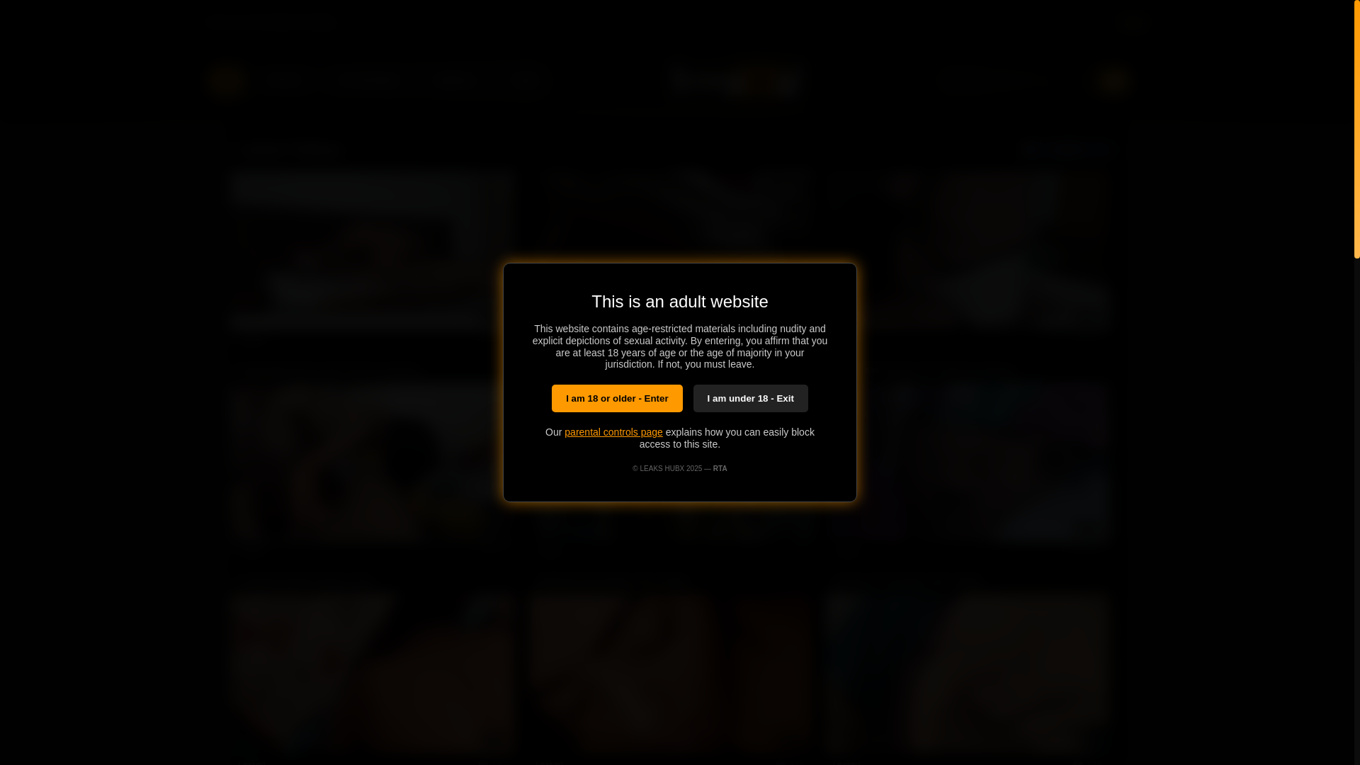 website screenshot of https://leakshubx.com/