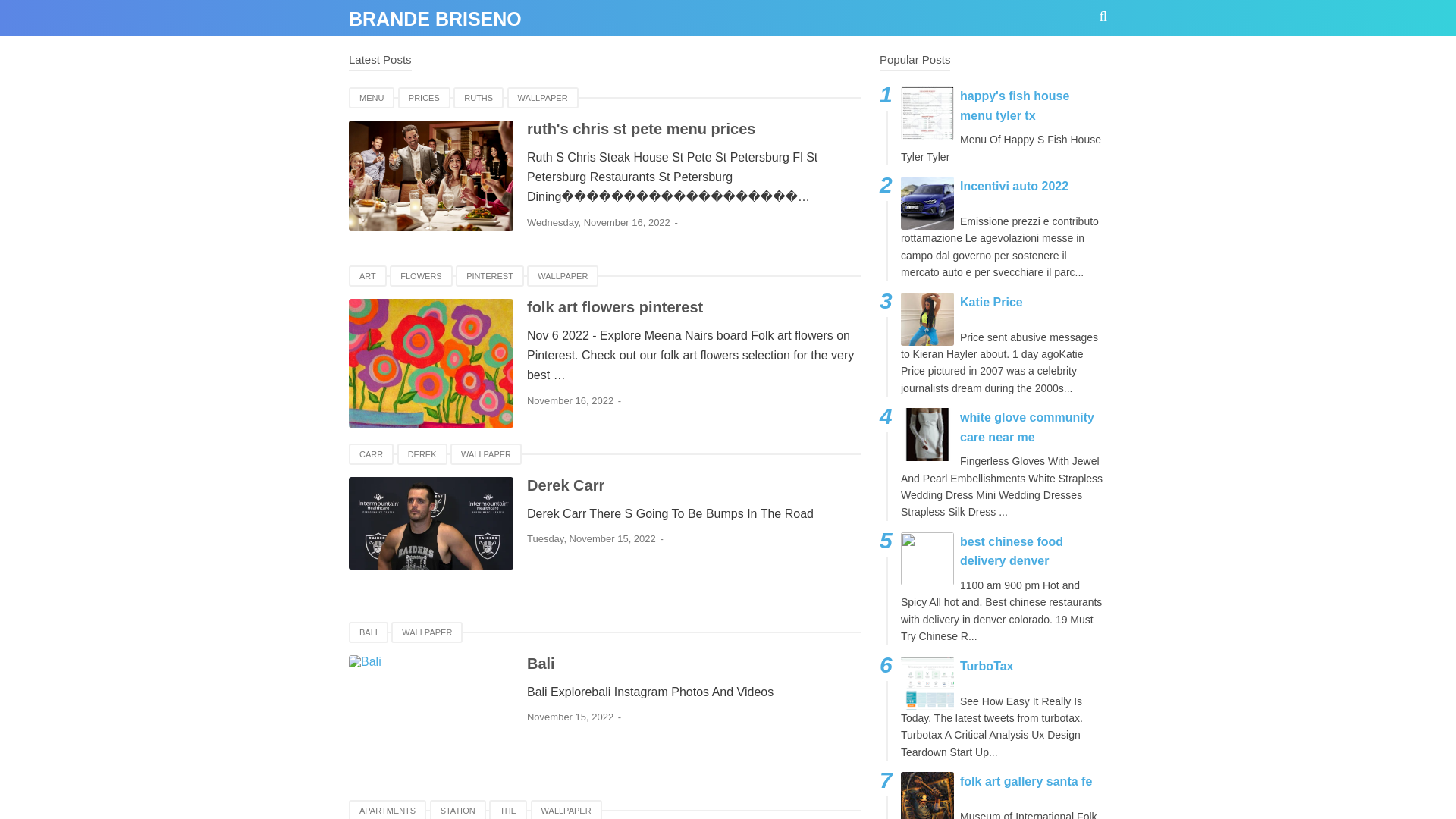 website screenshot of https://brandebriseno.blogspot.com/