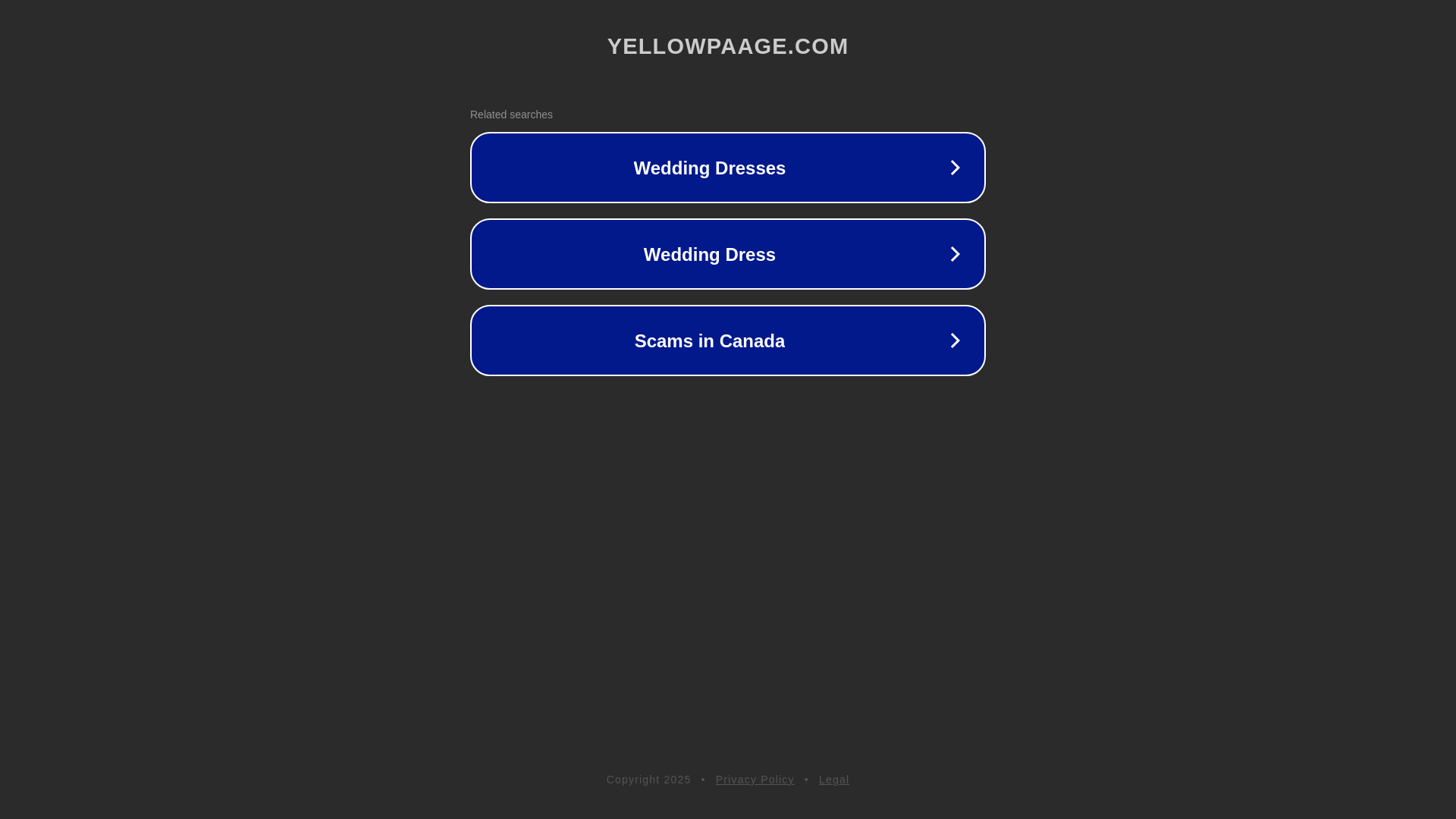 website screenshot of https://yellowpaage.com/