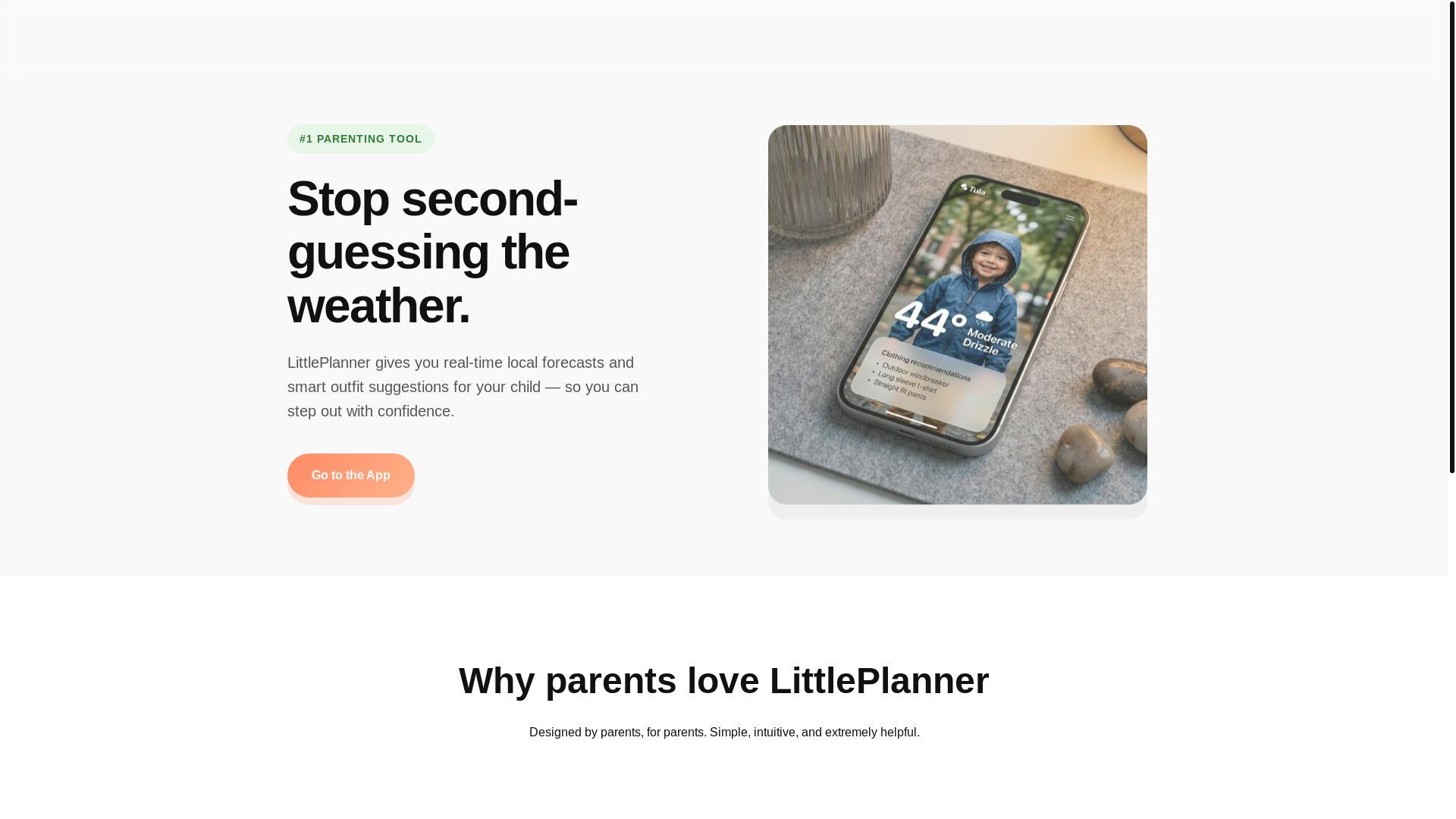 website screenshot of https://littleplanner.pages.dev/
