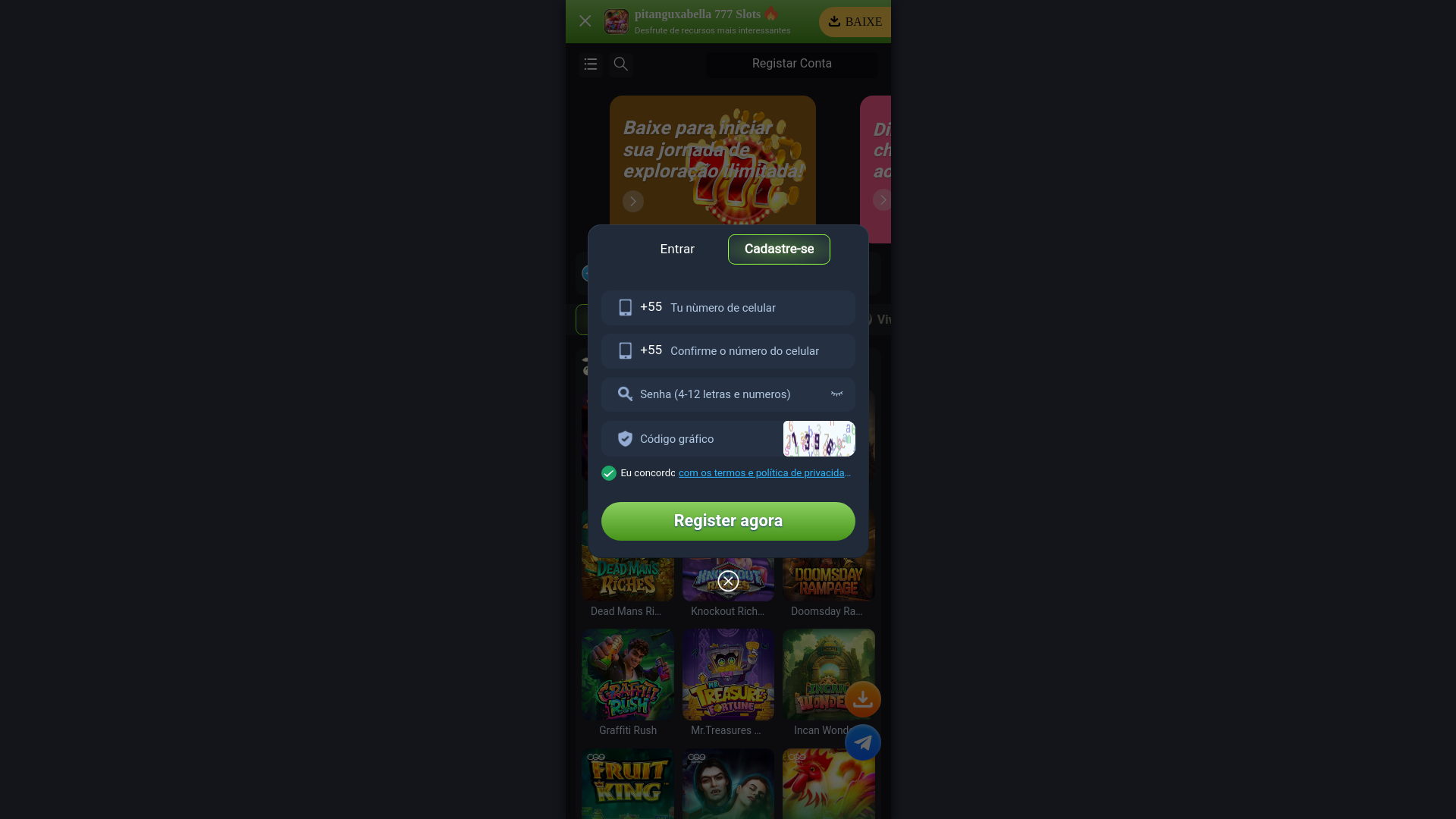 website screenshot of https://pitanguxabella777fg.com/