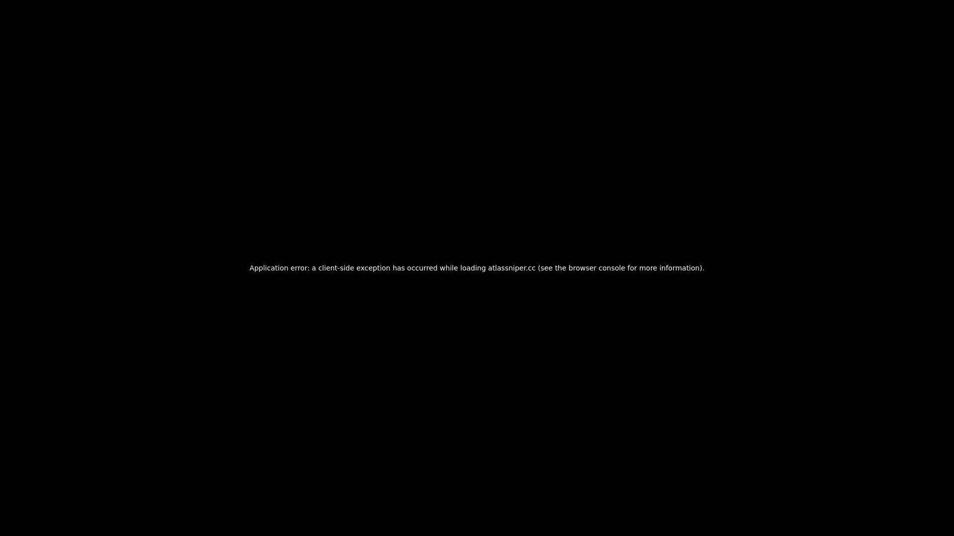 website screenshot of https://atlassniper.cc/