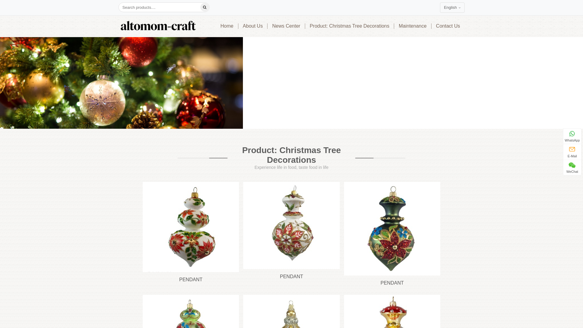 website screenshot of https://altomom-craft.com/