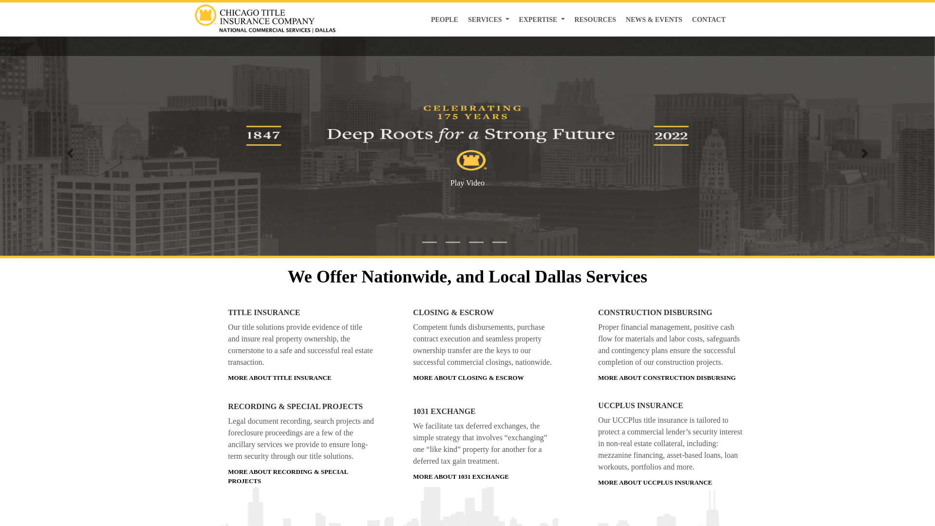 website screenshot of http://www.dallasncs.ctic.com/