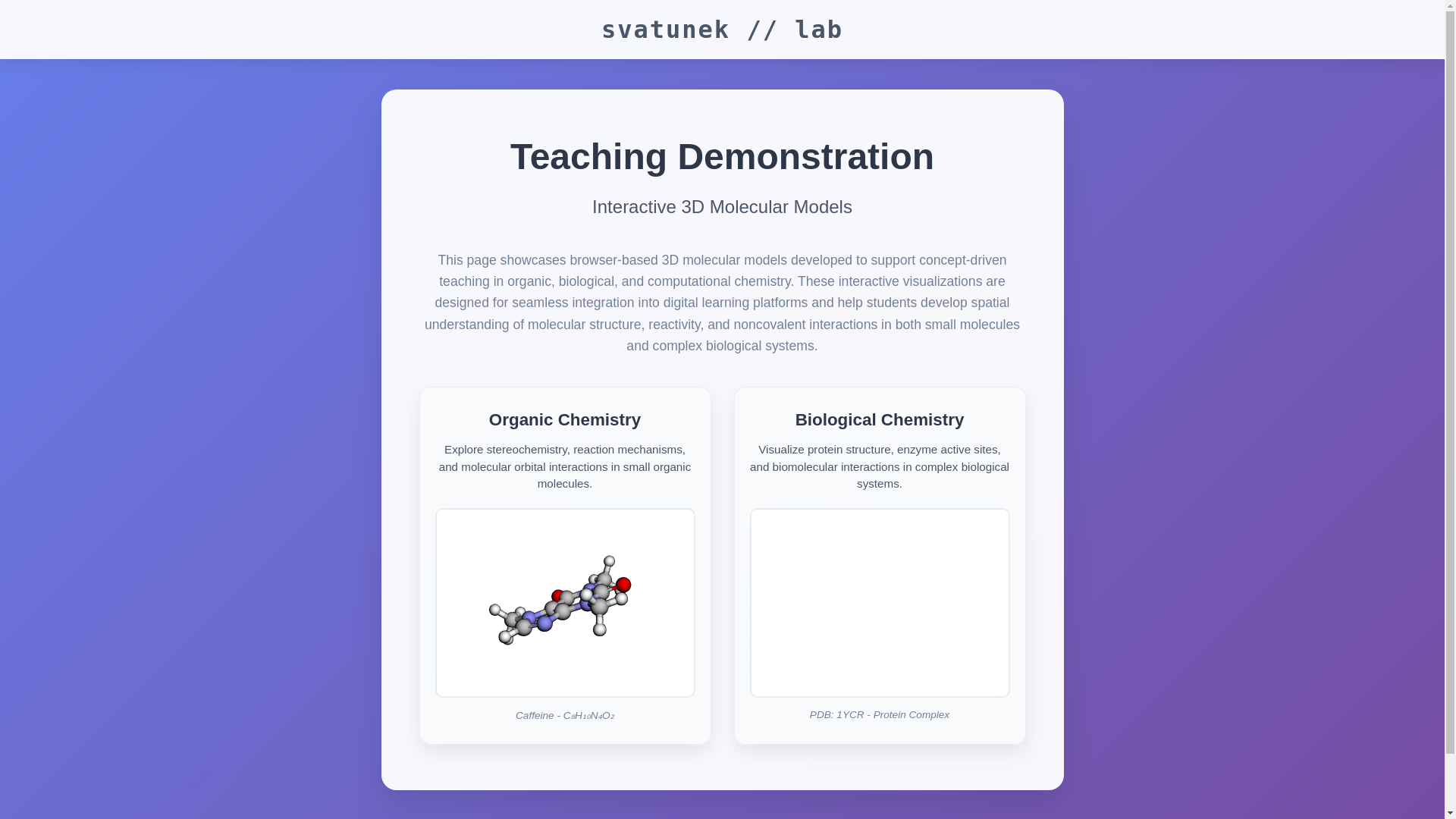 website screenshot of https://teaching-demo.pages.dev/