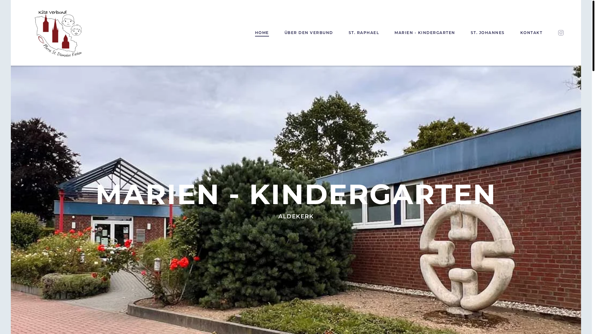 website screenshot of https://kita-verbund-kerken.de/