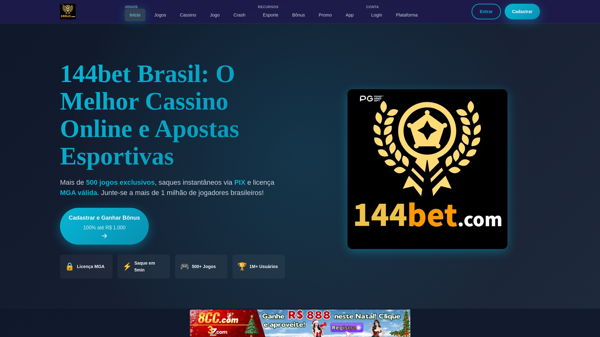 website screenshot of https://144beta1.com