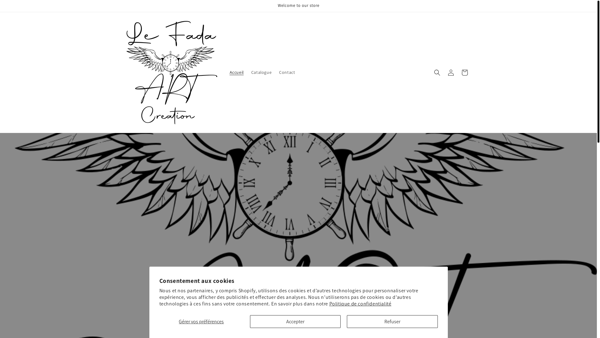 website screenshot of https://lefadashop.com/