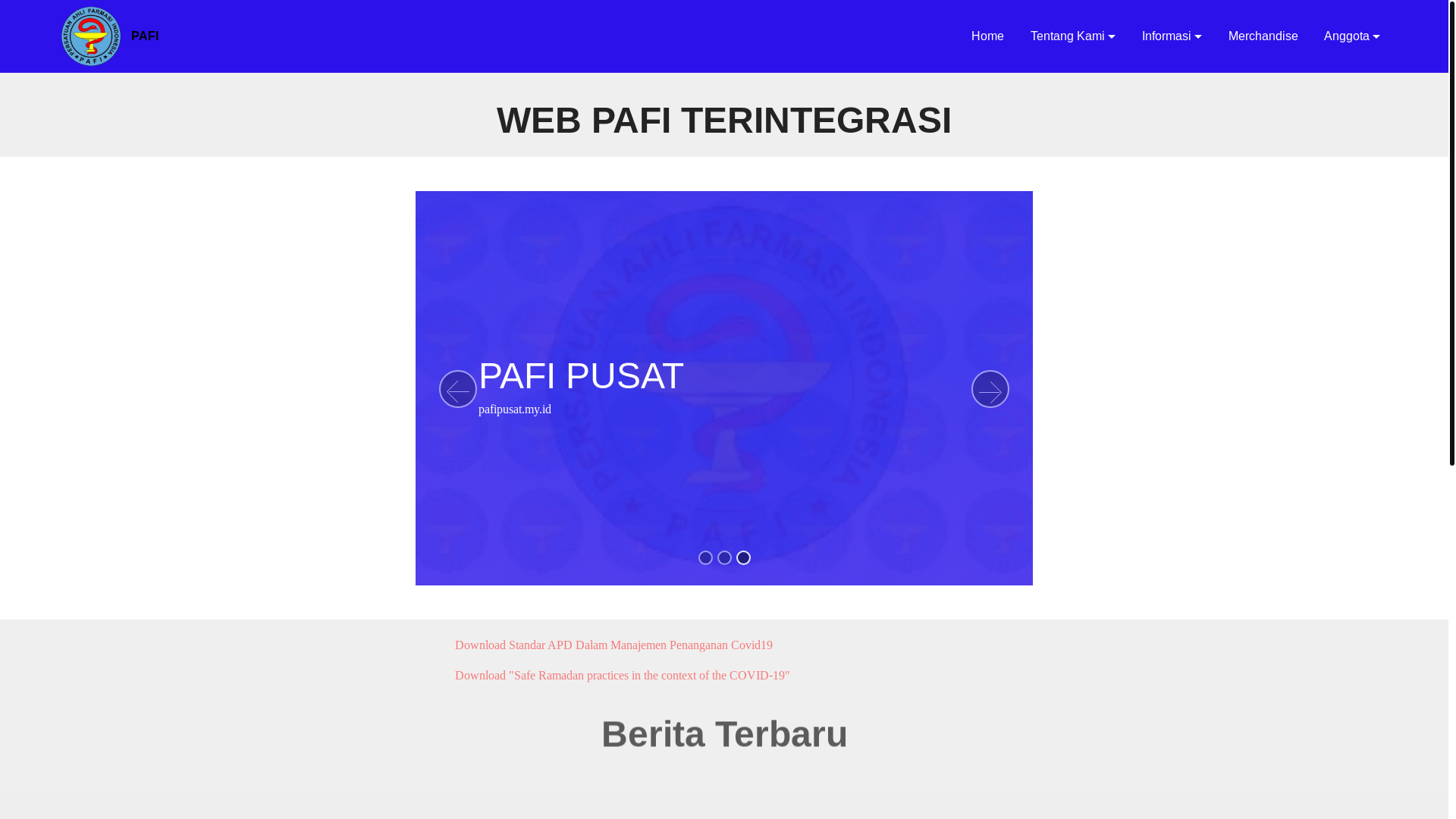 website screenshot of https://pafiisabela-my-id.pages.dev/