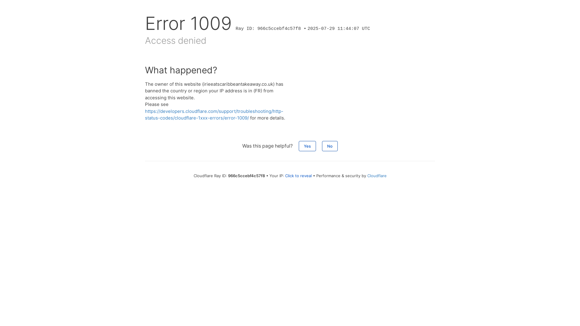 website screenshot of https://irieeatscaribbeantakeaway.co.uk/