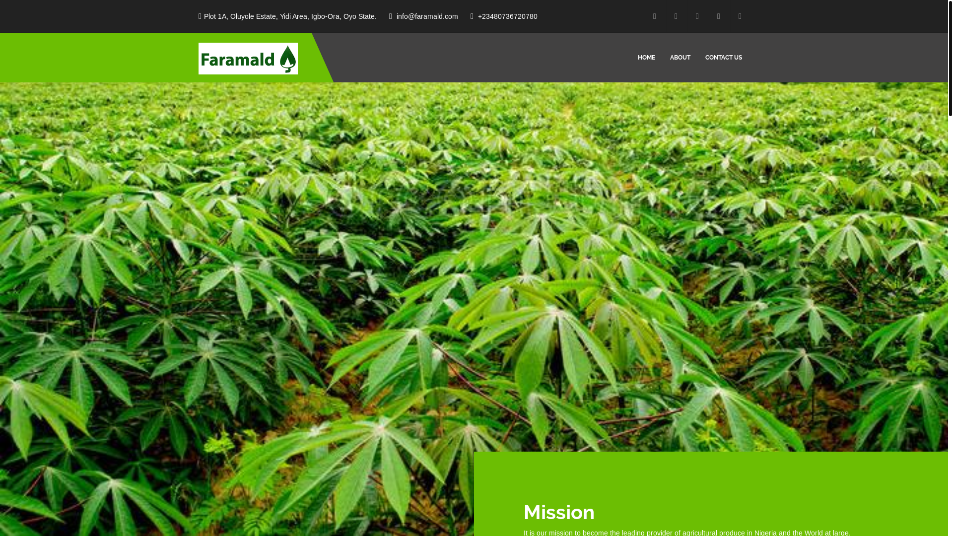 website screenshot of https://faramald-group.pages.dev/