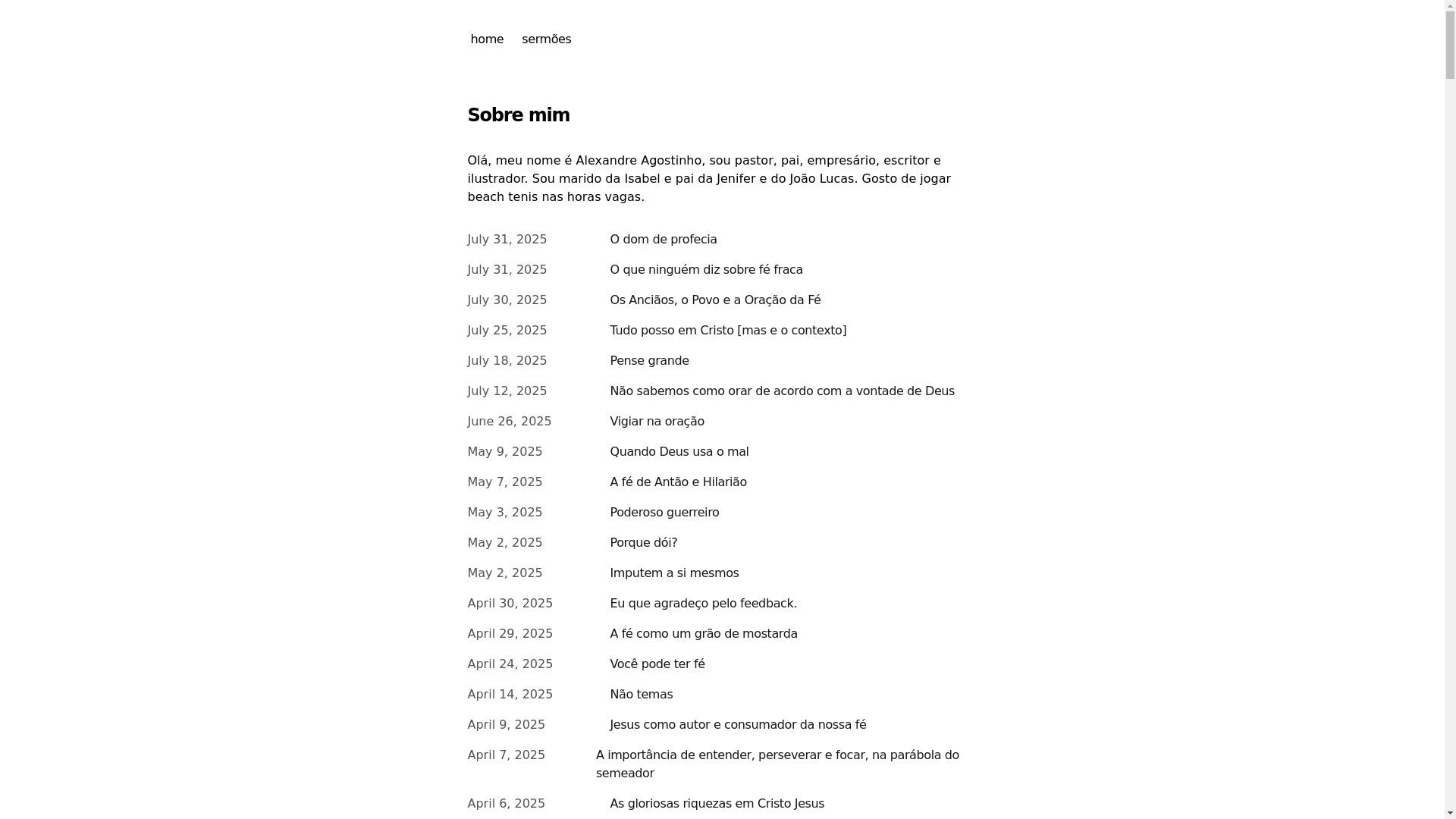 website screenshot of https://apagostinho.com/