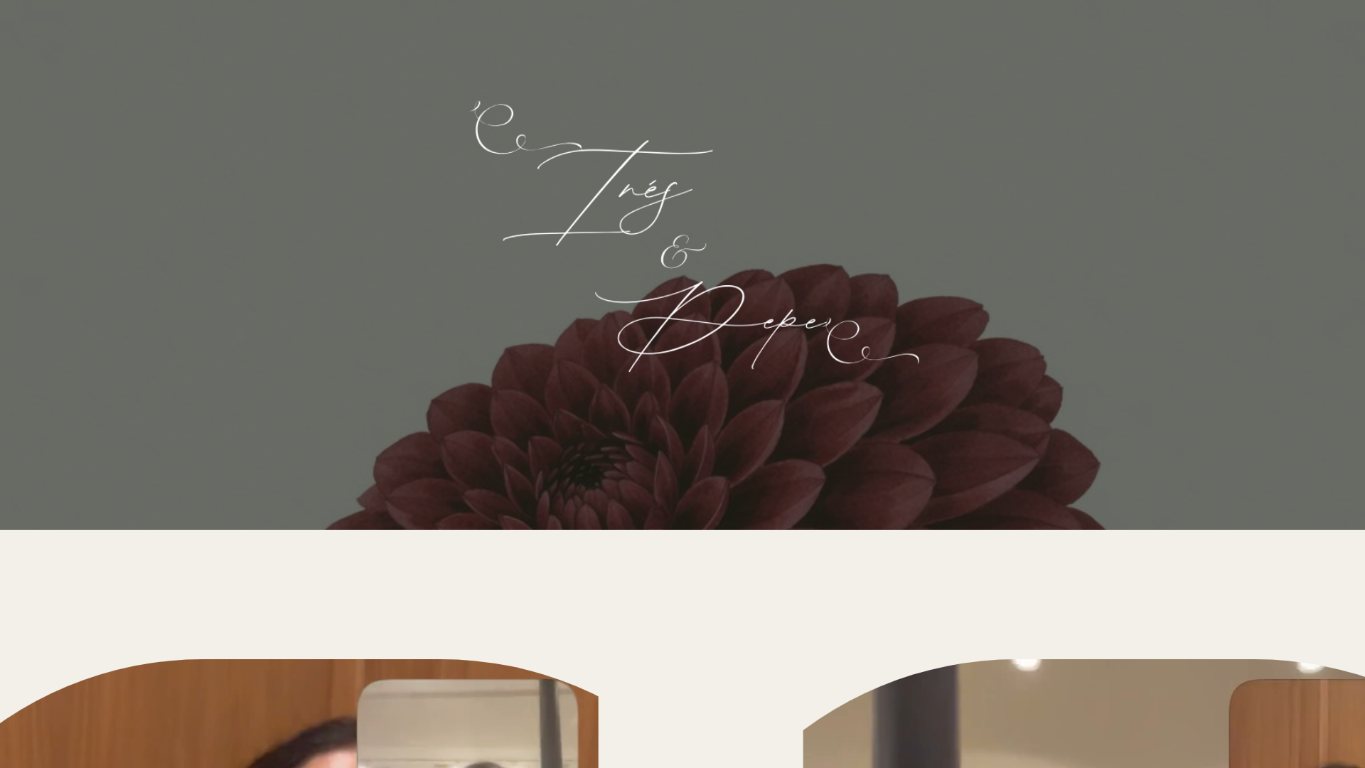 website screenshot of https://inesypepesecasan.es/