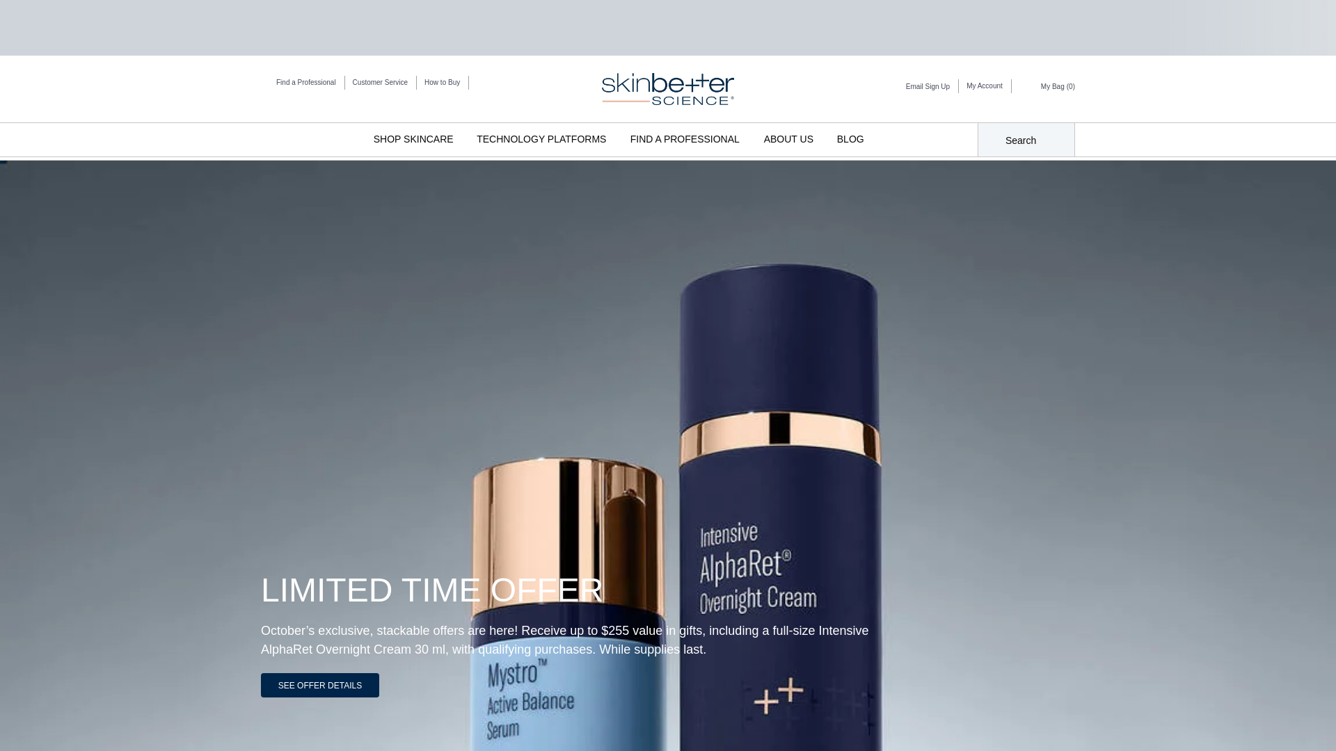 website screenshot of https://labskin.shop/