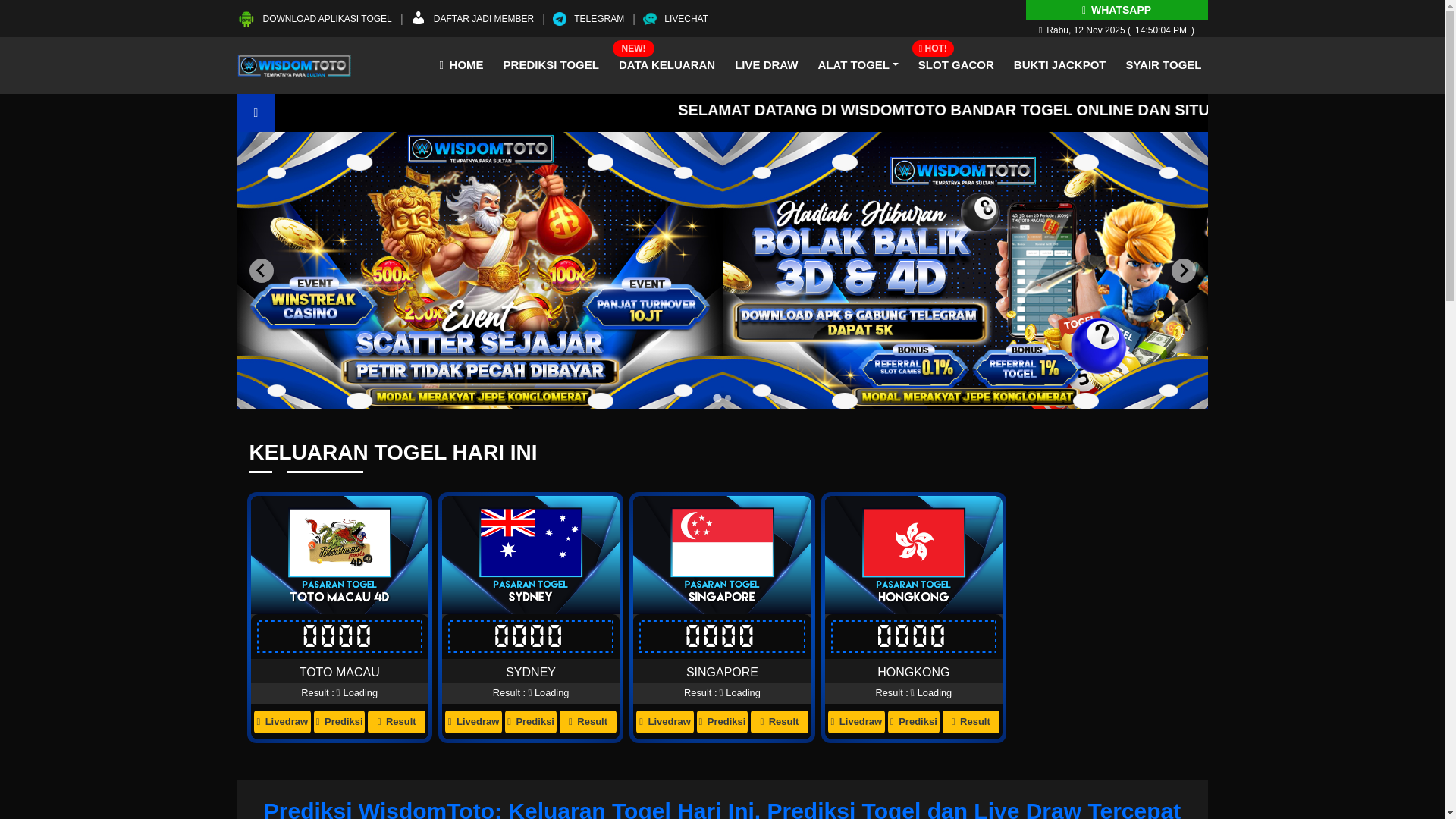 website screenshot of https://panduanmain.space/