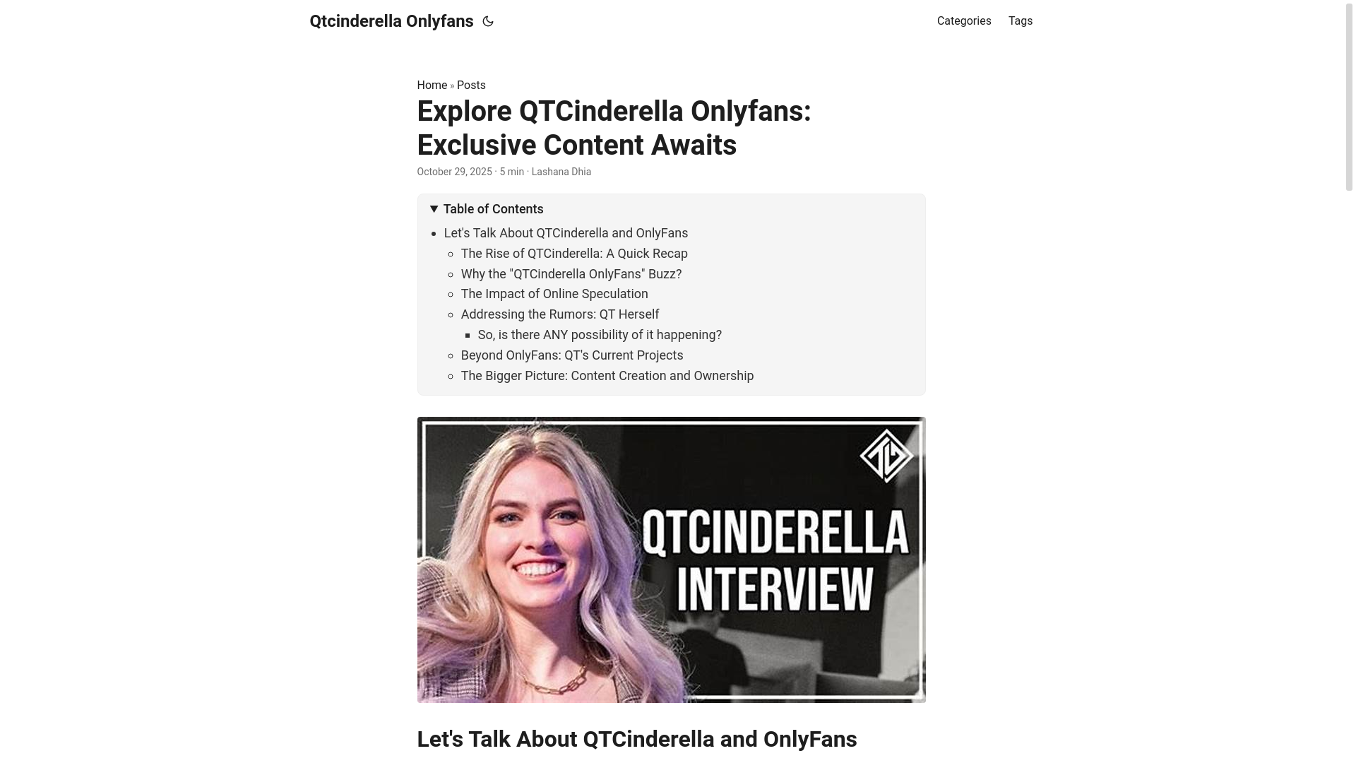 website screenshot of https://qtcinderella-onlyfans.pages.dev/