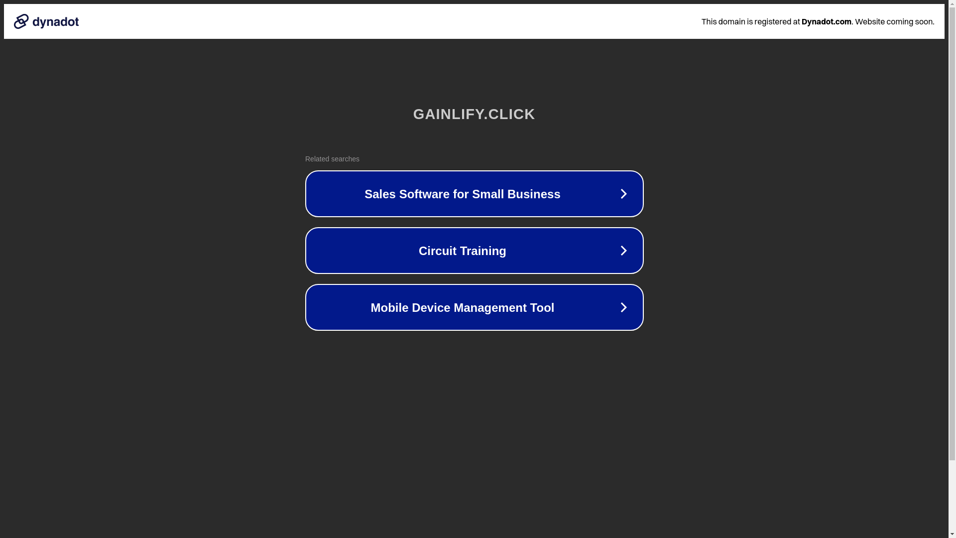 website screenshot of https://gainlify.click/