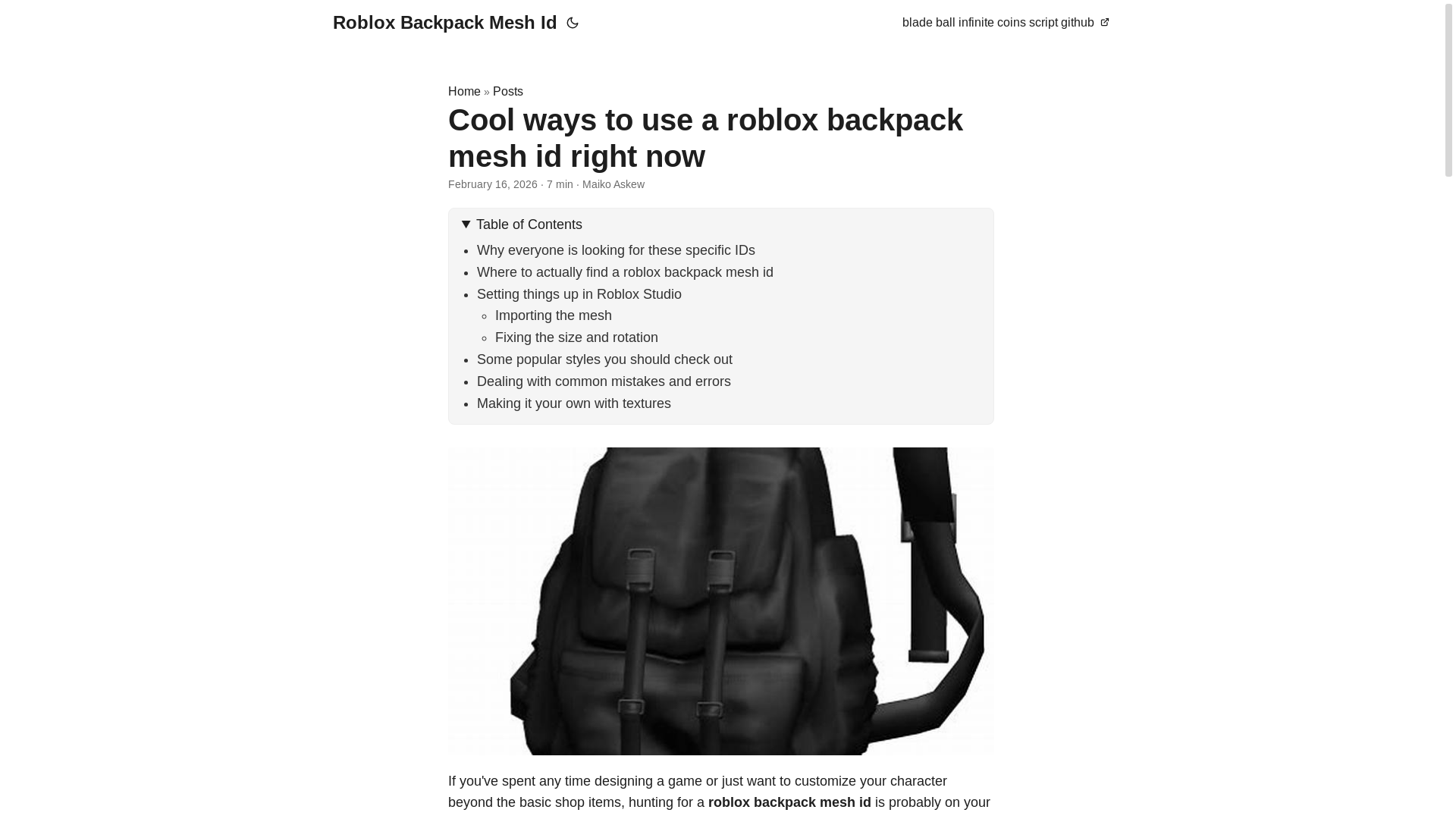 website screenshot of https://roblox-backpack-mesh-id.pages.dev/