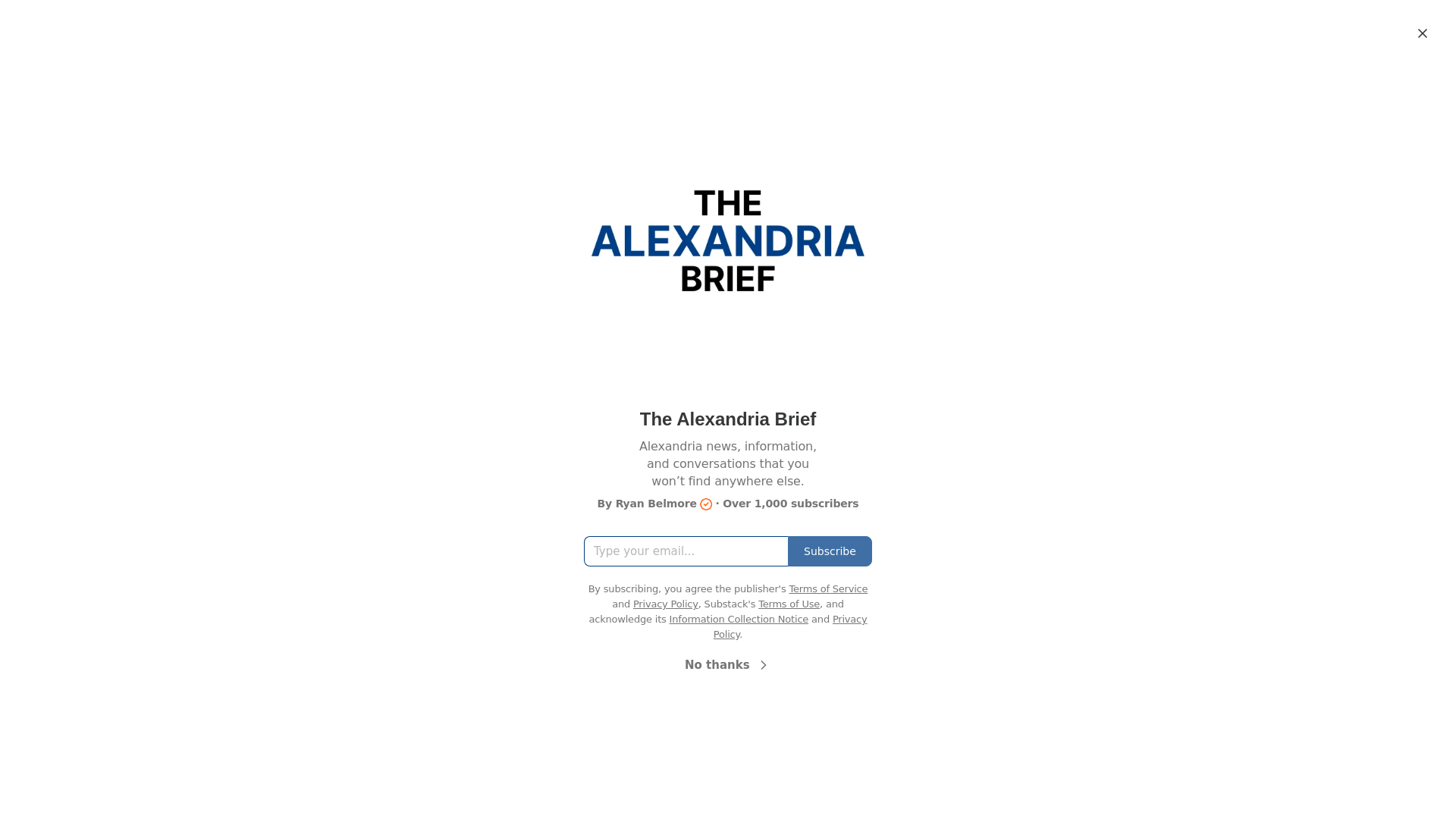 website screenshot of https://thealexandriabeef.com/