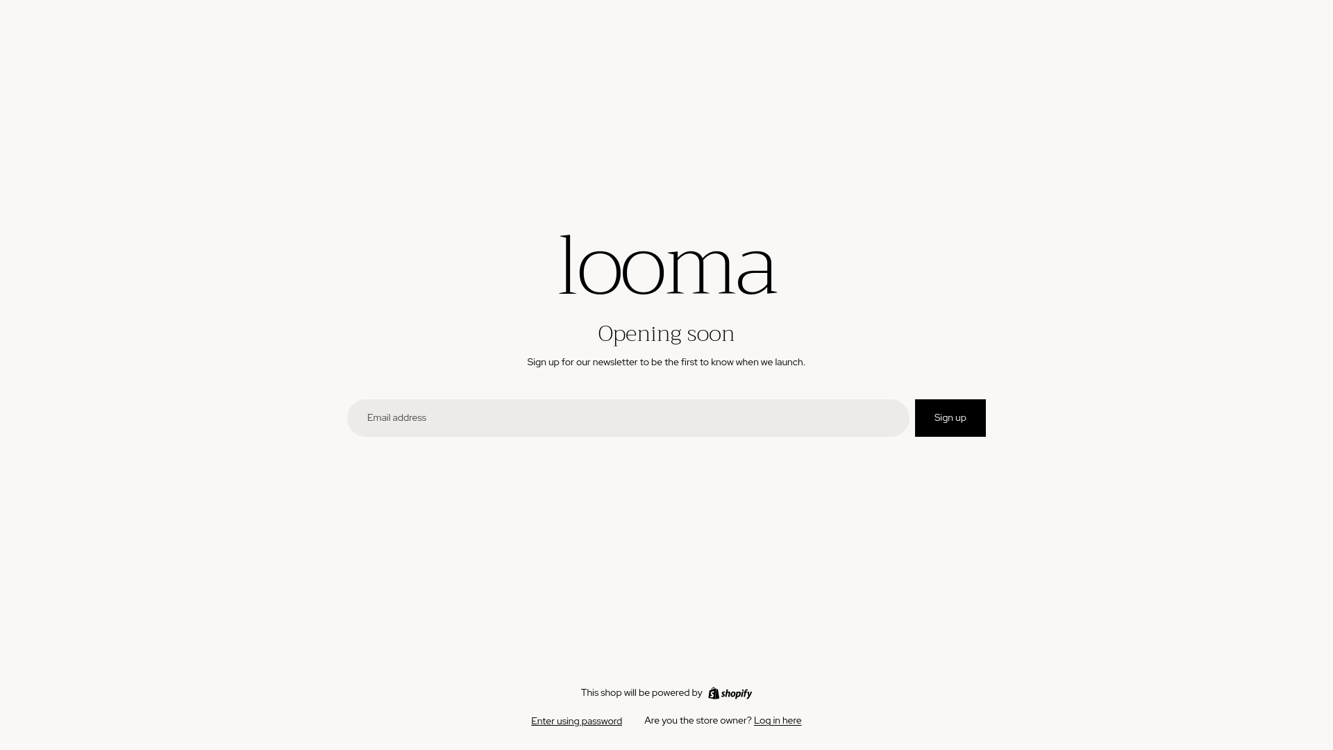 website screenshot of https://loomapicks.com/