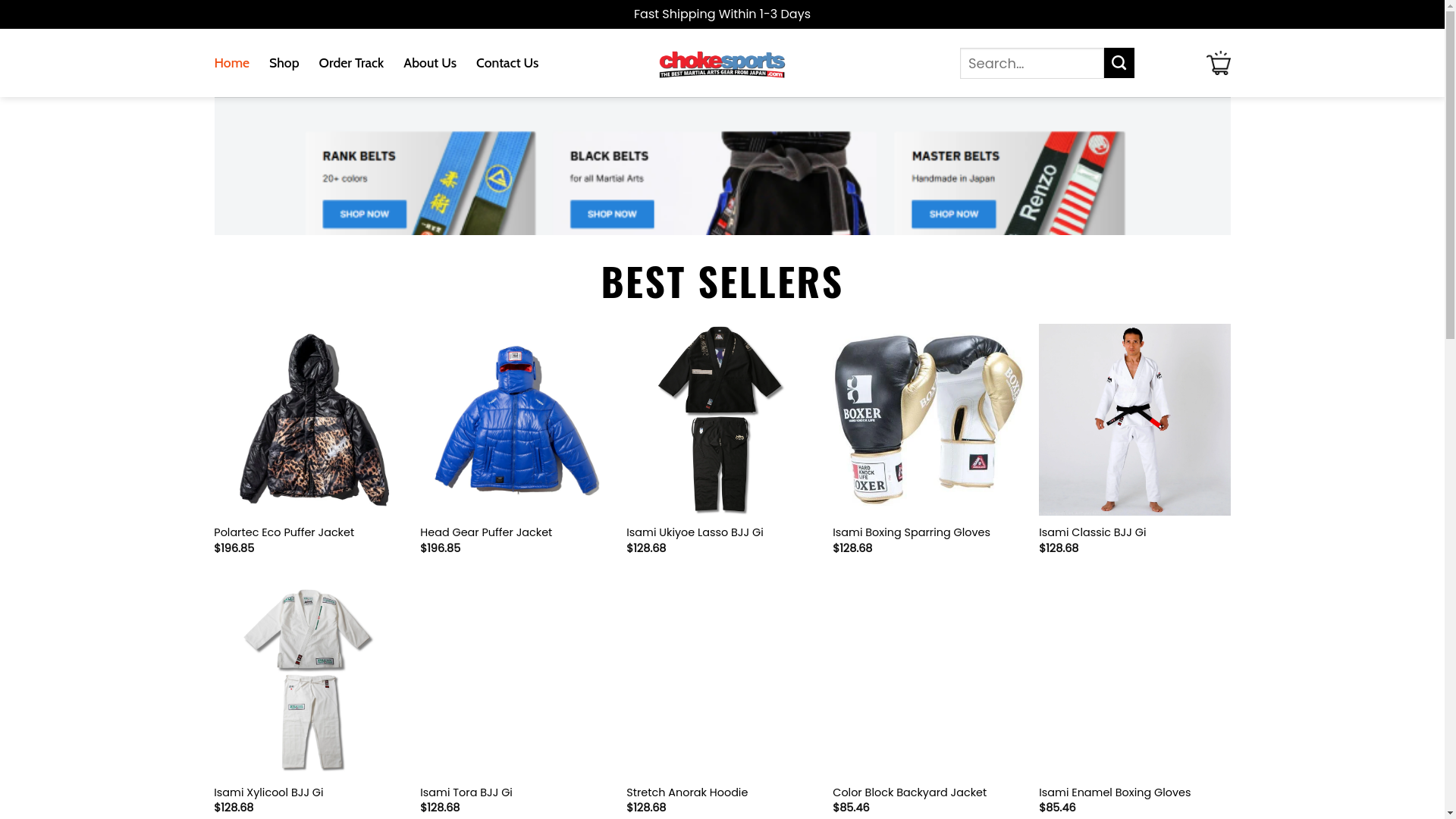 website screenshot of https://thechokesportsclub.shop/