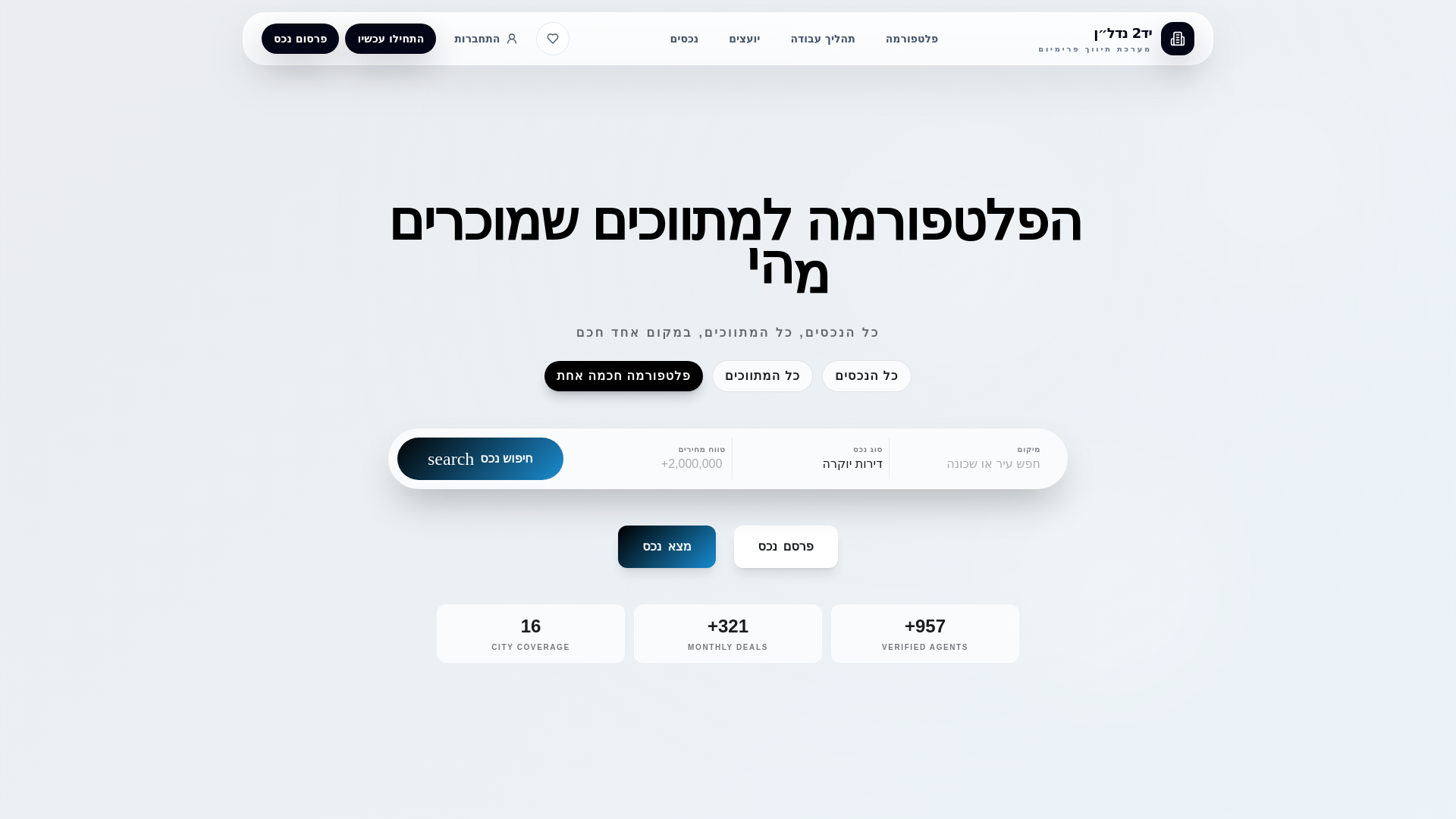website screenshot of https://nadlanbuy.store/