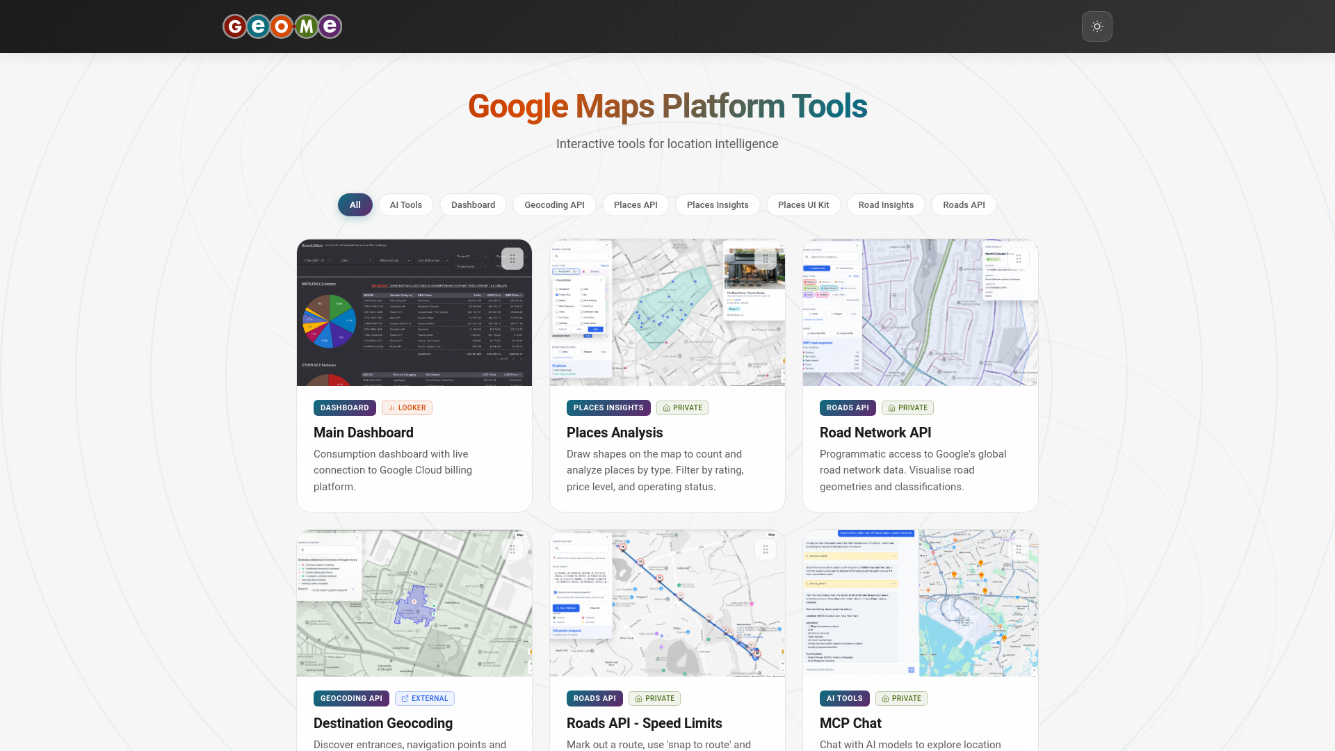 website screenshot of https://glabs-theaa.pages.dev/