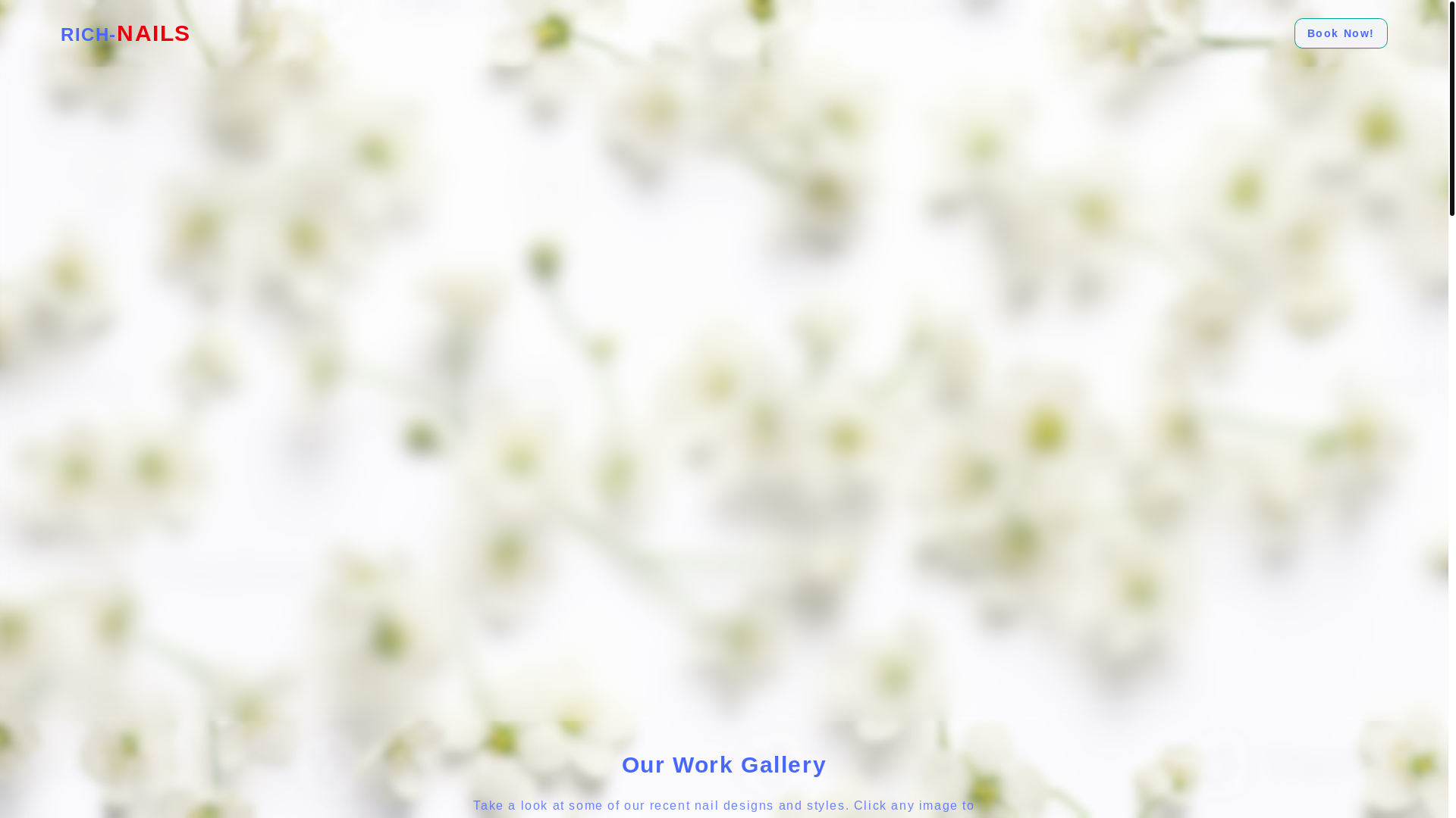 website screenshot of https://crystalnailstucson.com/