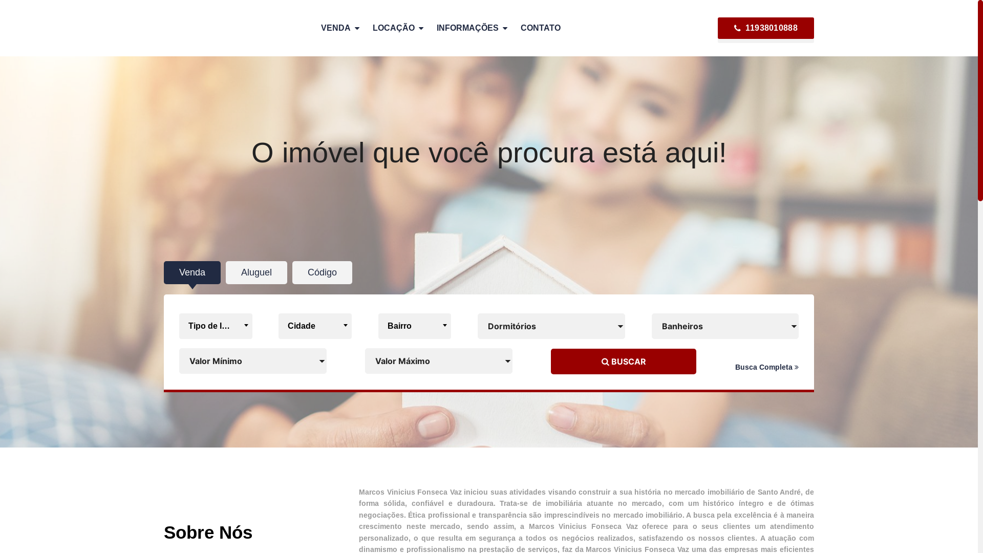 website screenshot of https://imobiconsulta.com.br/